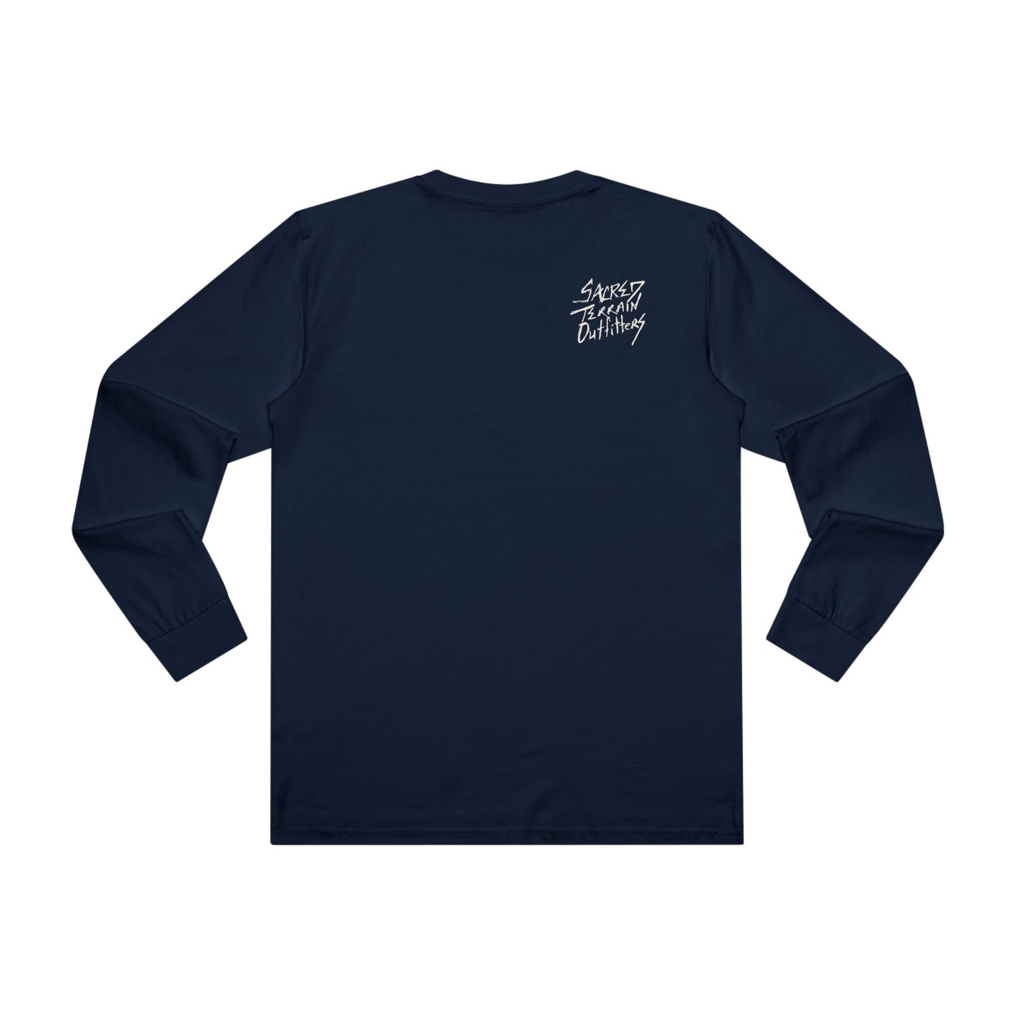 Freedom Cross | Sacred Terrain Outfitters | Men's Long-sleeved Tee, Stylish Base Layer, Casual Wear, Gift for Him, Unisex Fashion, Graphic Tee