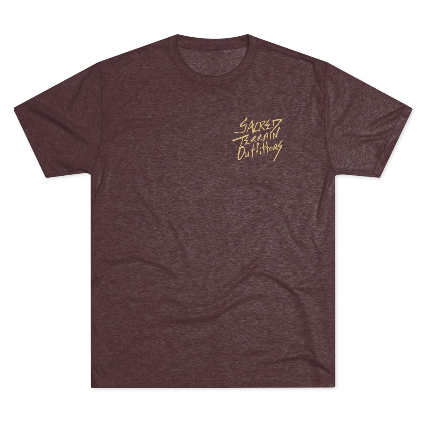 Sacred Saguaro Distressed Patch Fitted Men's Tee