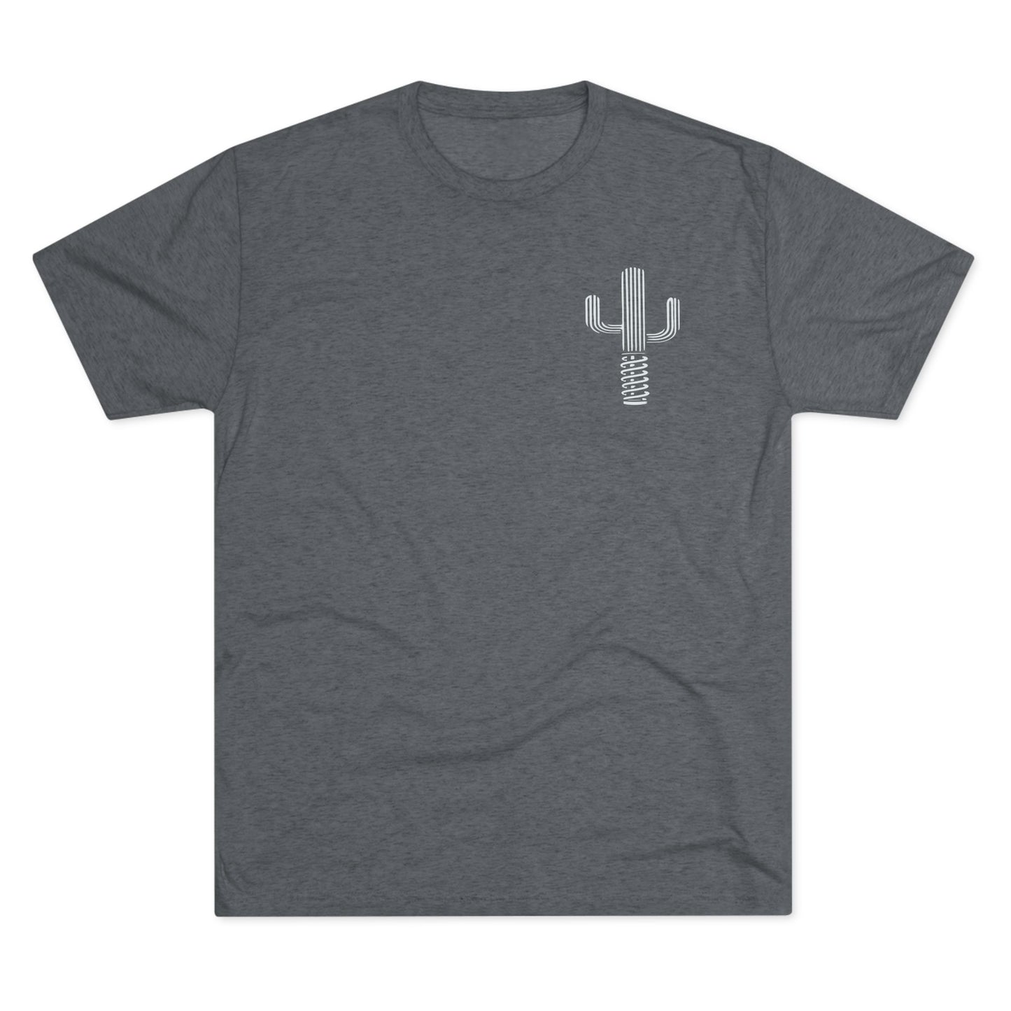 Championship Orange Saguaro Mens Fitted Tee