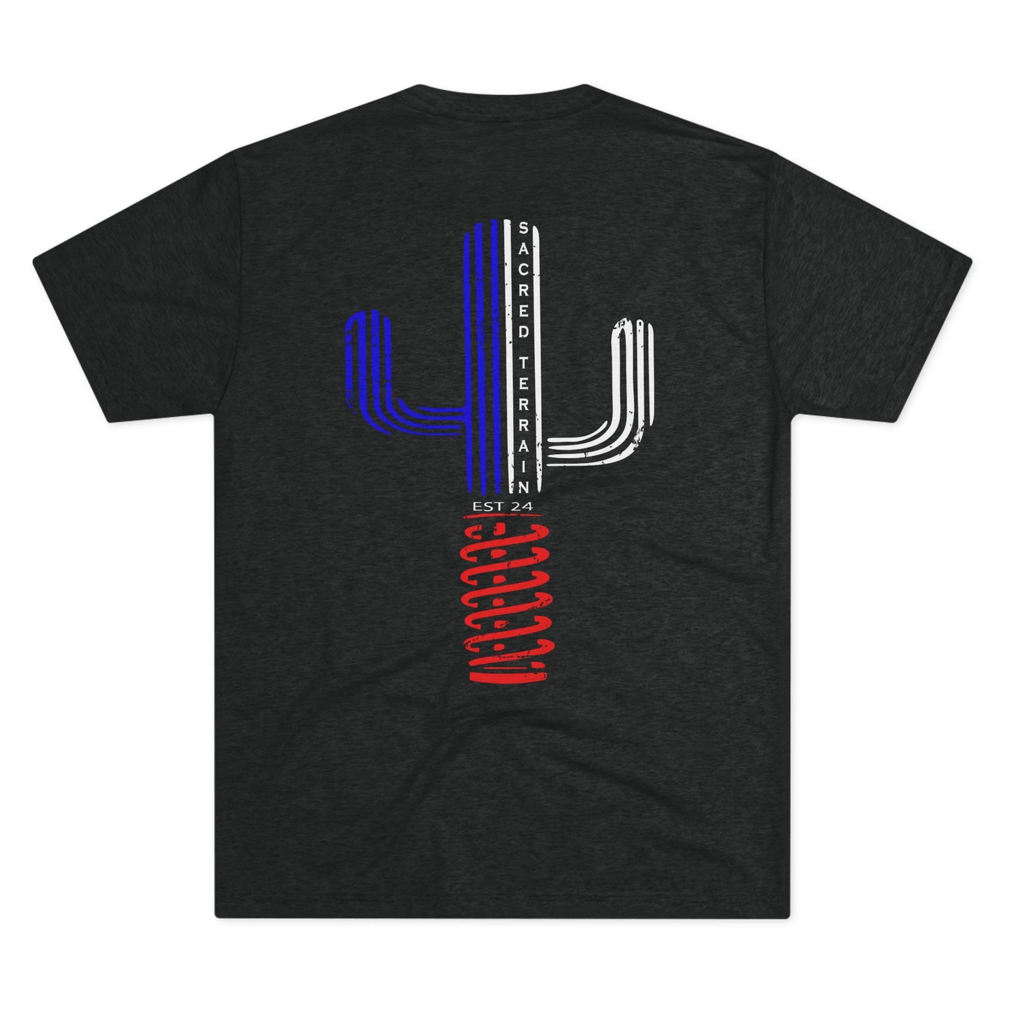 Red, White and Blue Sacred Saguaro