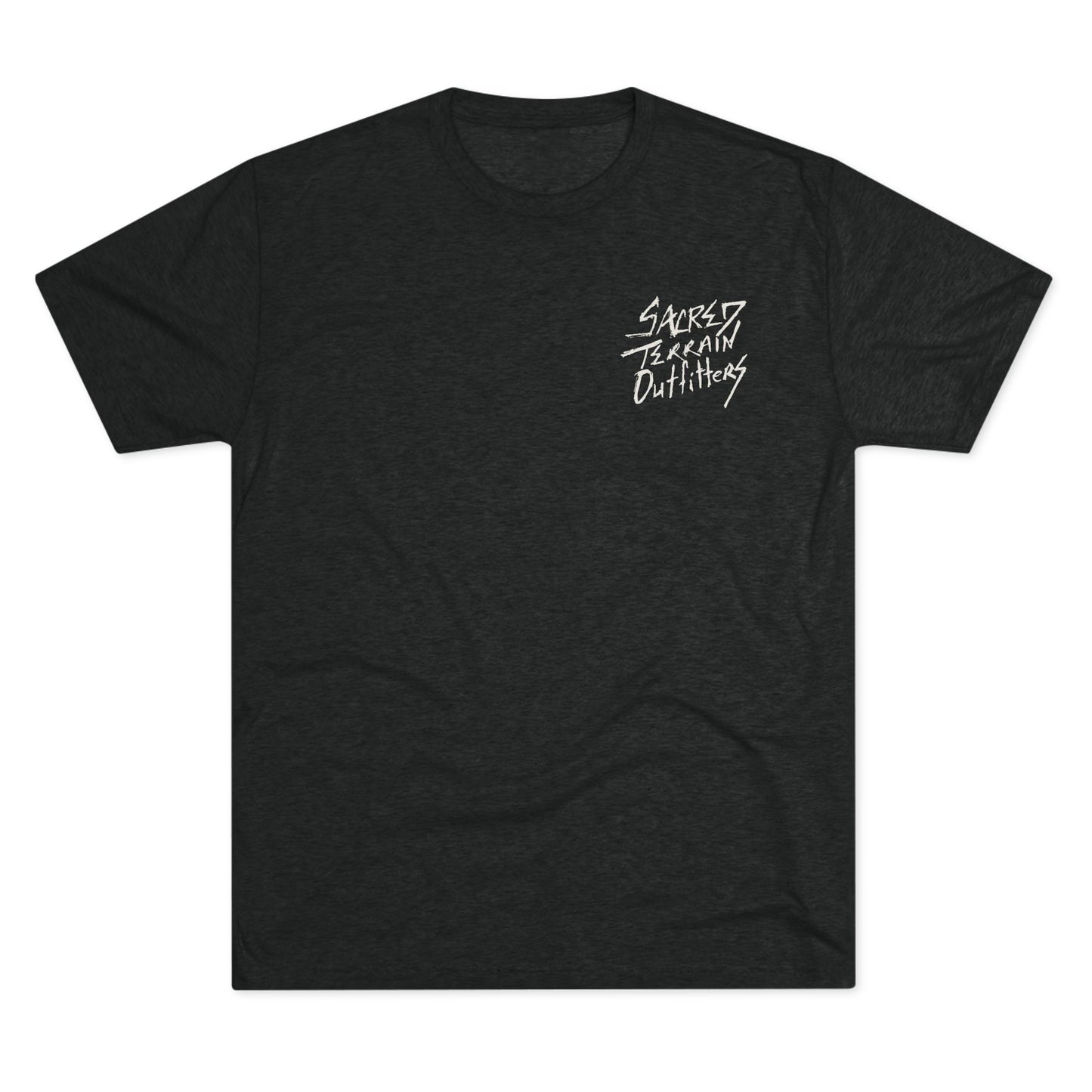 Sacred Saguaro Distressed Patch Fitted Men's Tee