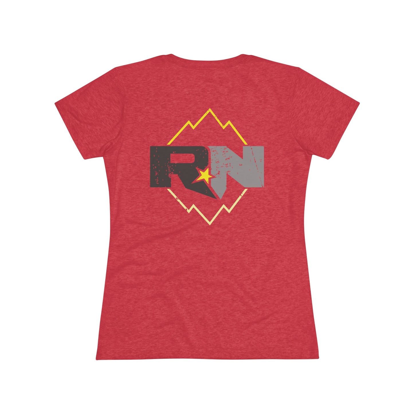 RNation Women’s Triblend Tee - Casual Chic, Daily Wear, Gift for Her, Trendy Graphic Tee, Fitness Fashion, Summer Essential