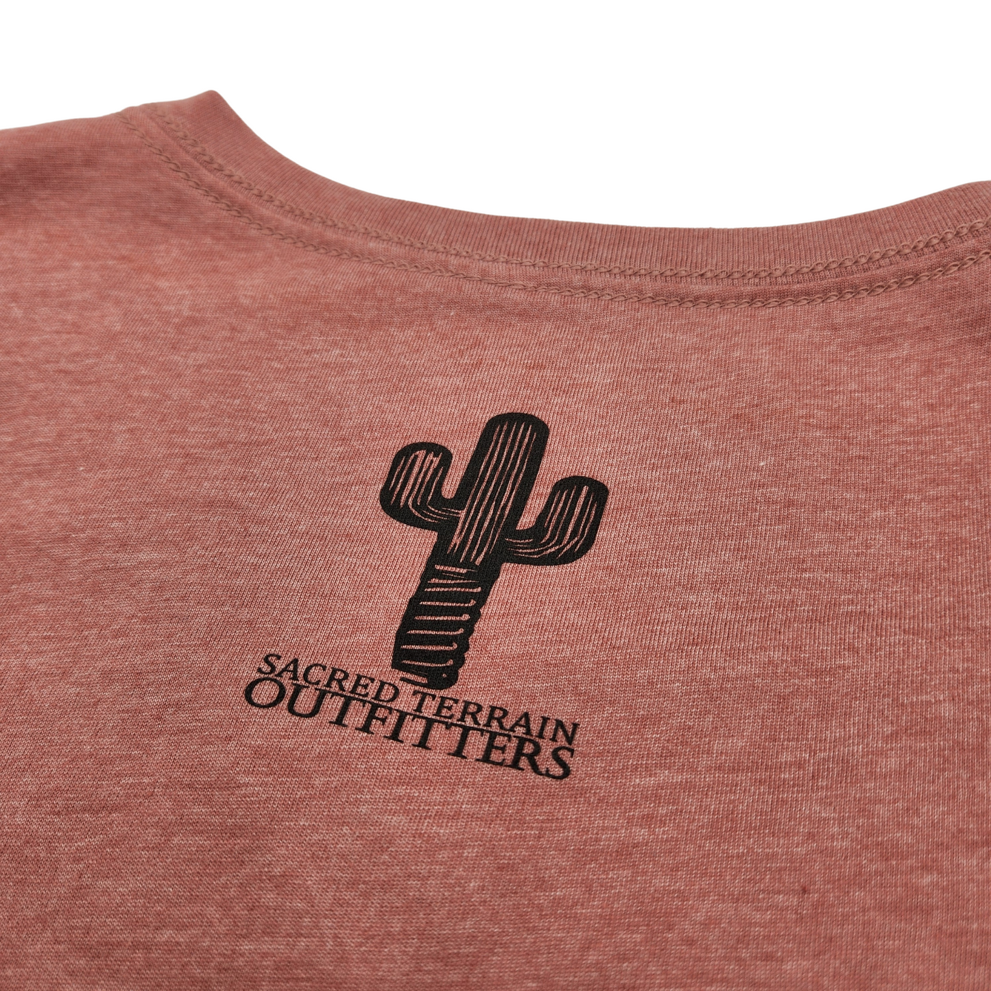 Mauve Bison V-Neck