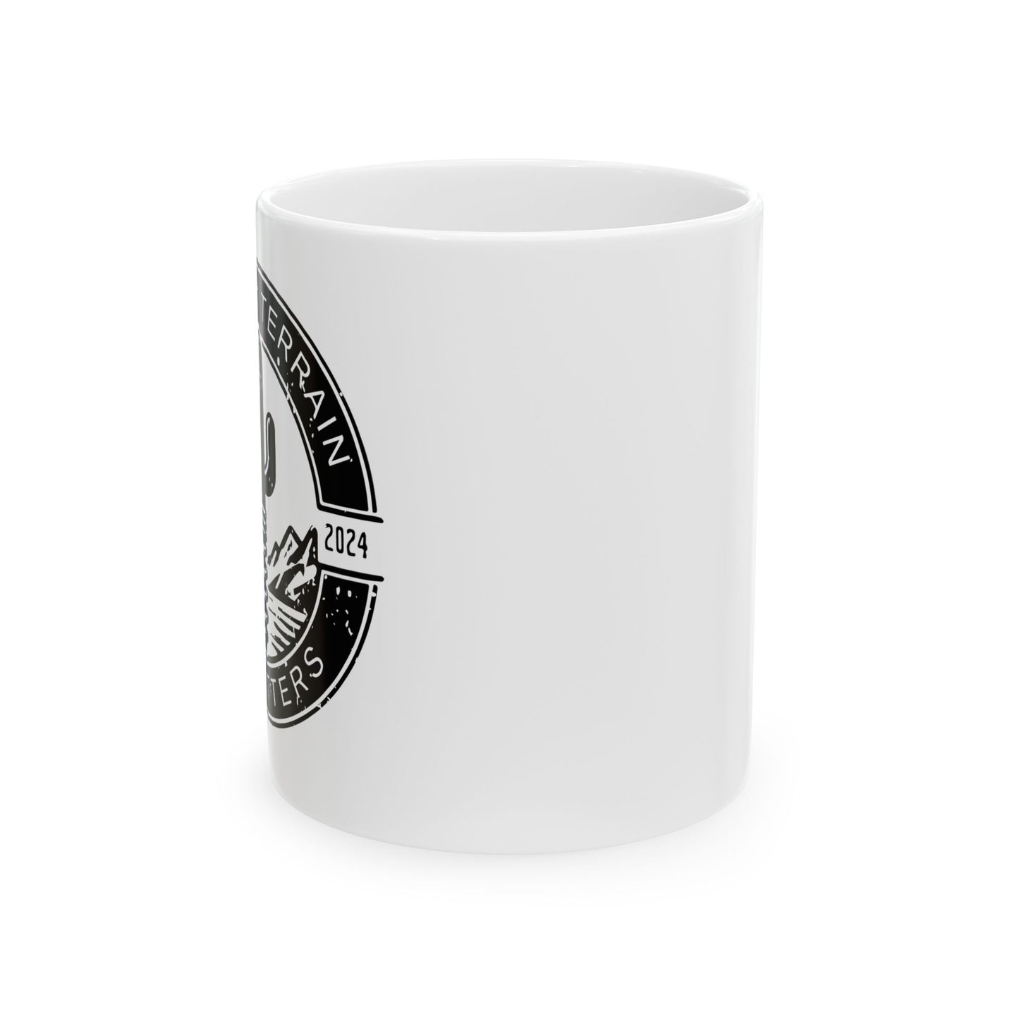 Sacred Terrain Ceramic Mug, Coffee Cup for Outdoors Enthusiasts, Hiking Gift, Camping Mug, Unique Travel Mug, Explorer's Gift