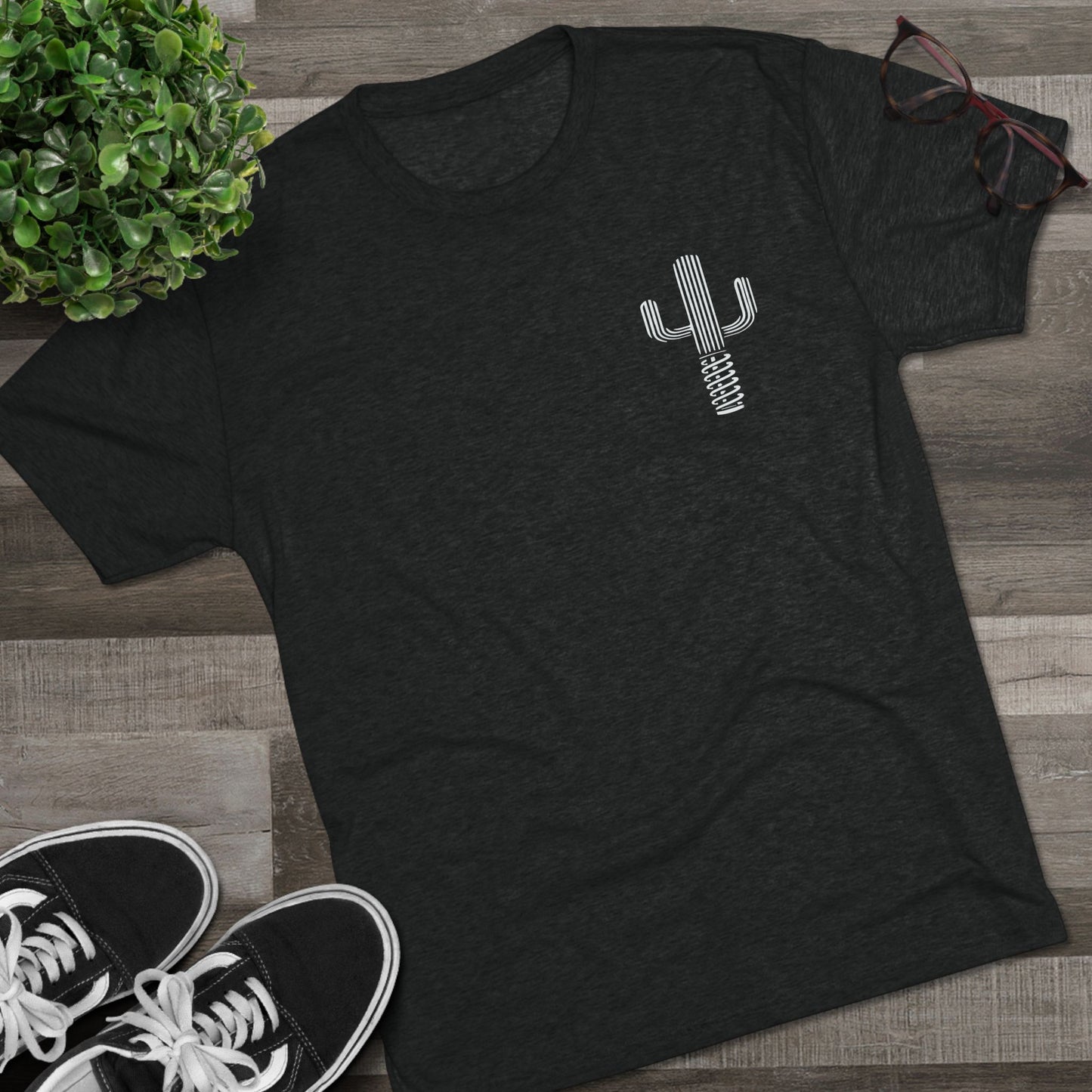 Bayou Saguaro Mens Fitted Tee
