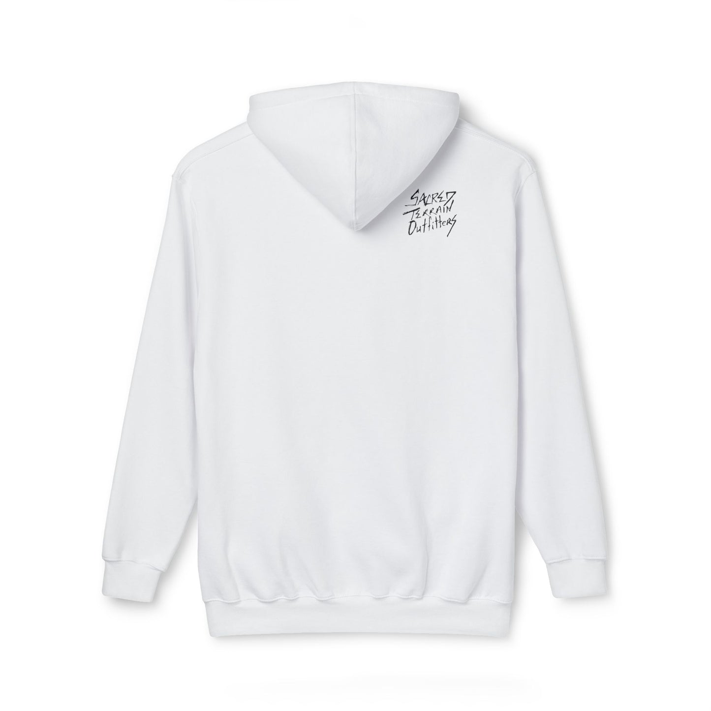Freedom Cross Sacred Terrain Unisex Hooded Sweatshirt Made In USA