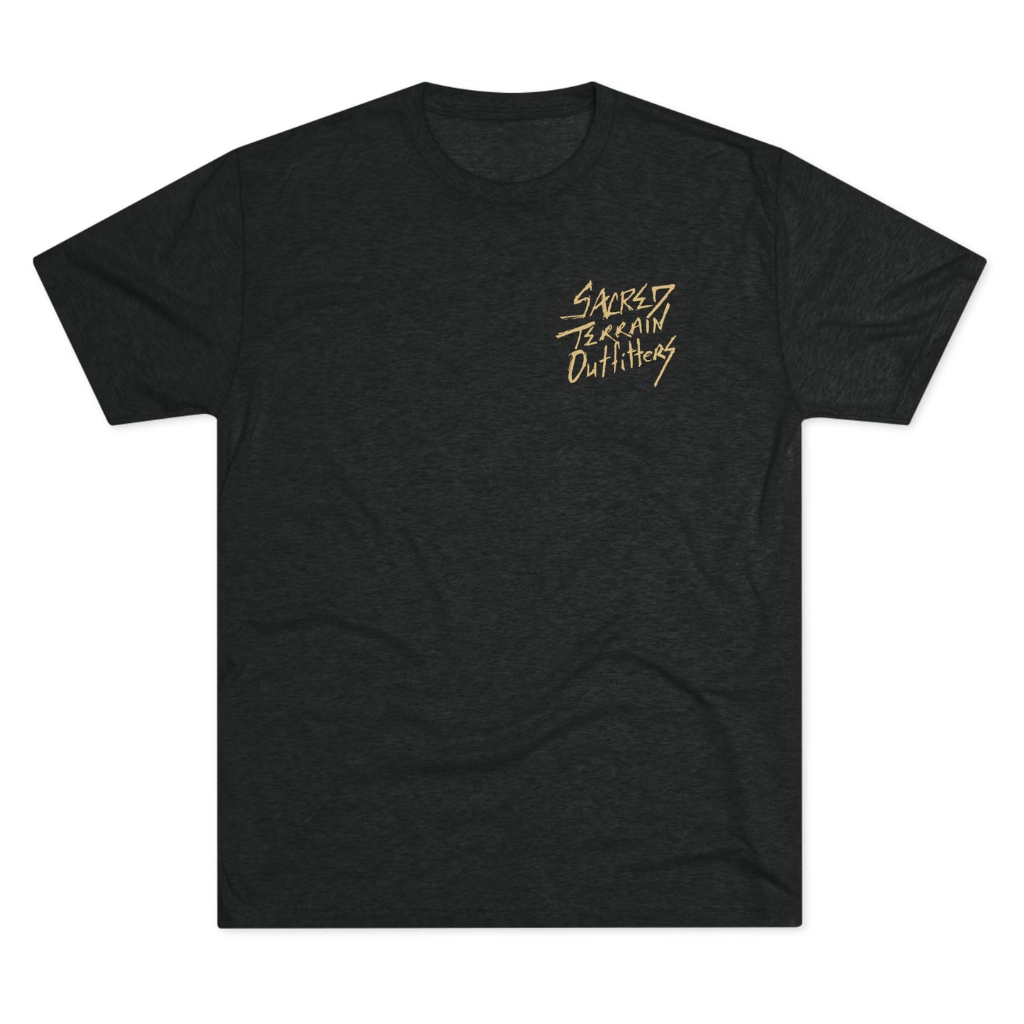 Sacred Saguaro Distressed Patch Fitted Men's Tee