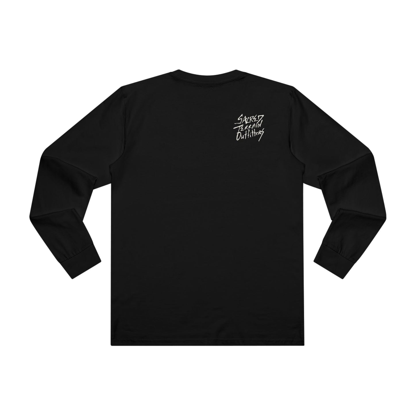 Freedom Cross | Sacred Terrain Outfitters | Men's Long-sleeved Tee, Stylish Base Layer, Casual Wear, Gift for Him, Unisex Fashion, Graphic Tee