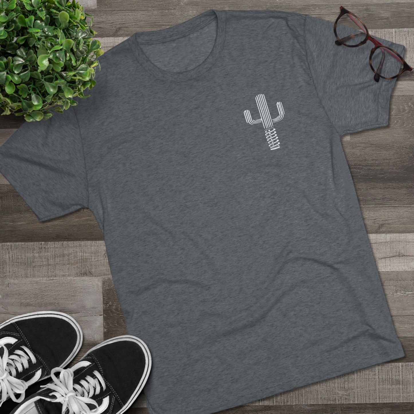El Mexicano Saguaro Mens Fitted Tee