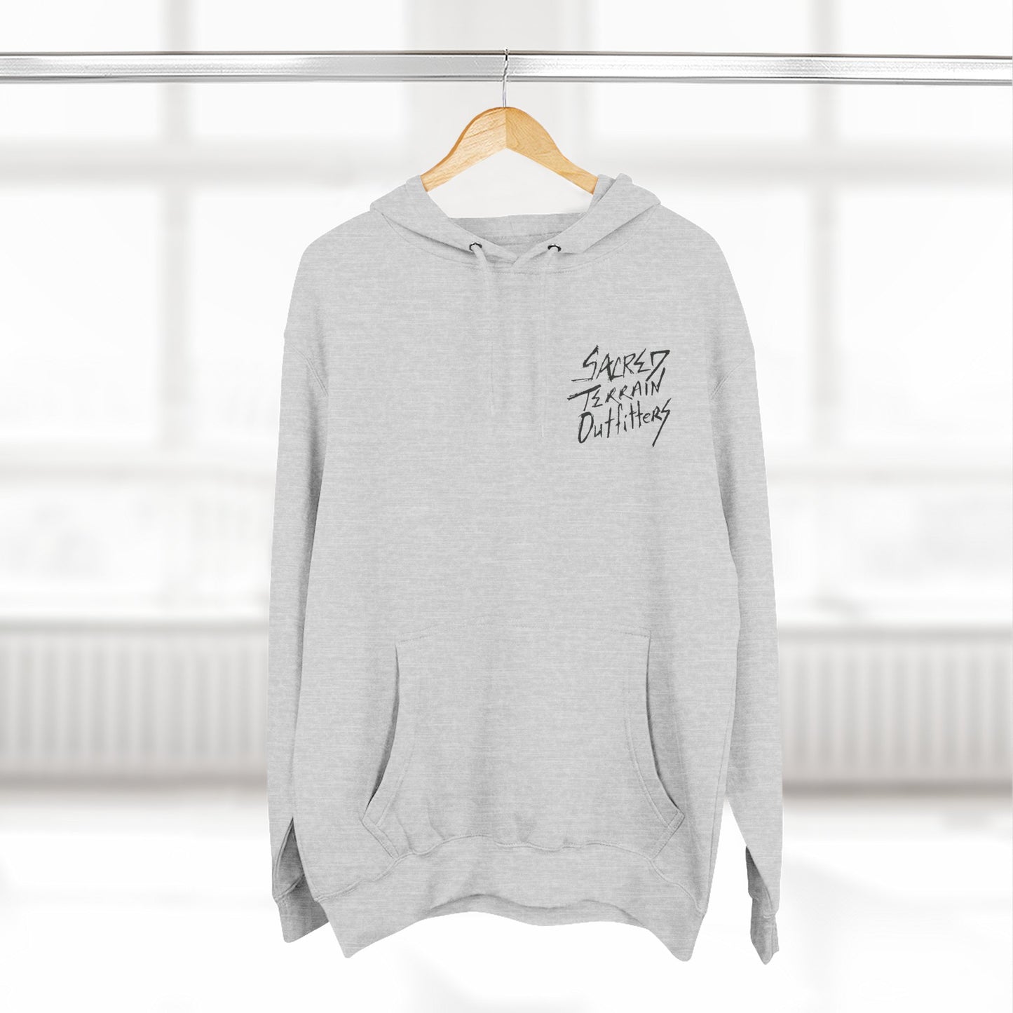 Cactus Crest Distressed Hoodie