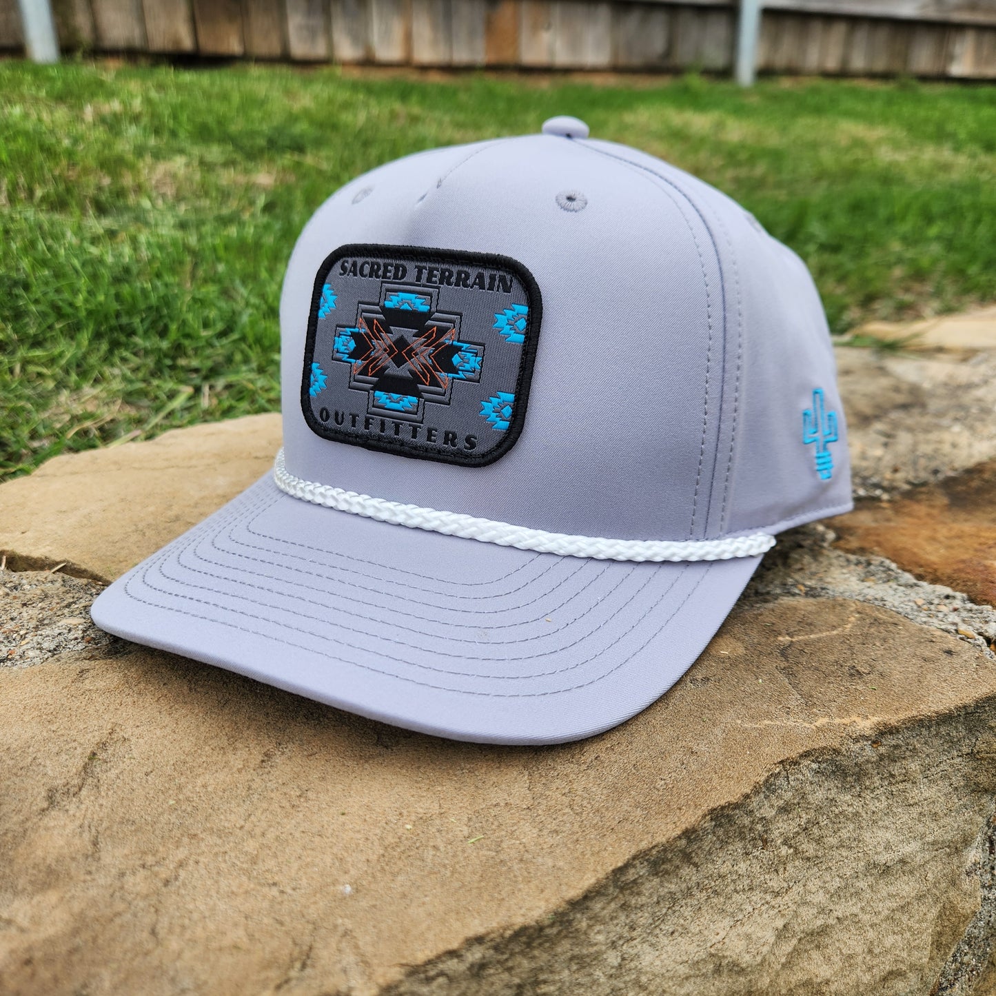 Navajo Gravy Performance Cap - Stay-Dri Sweatband Rope Hat