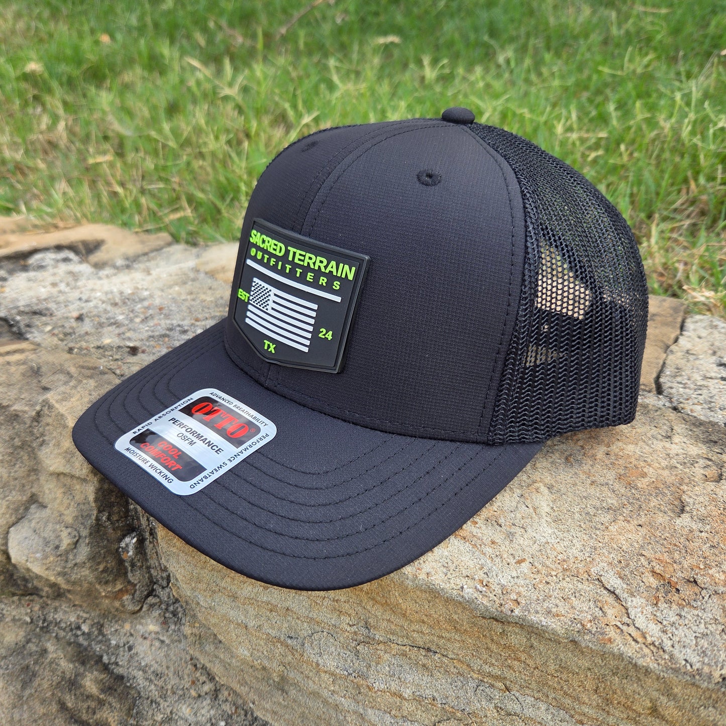 Sacred American PVC Patch | OTTO 112-3 Performance| OSFM