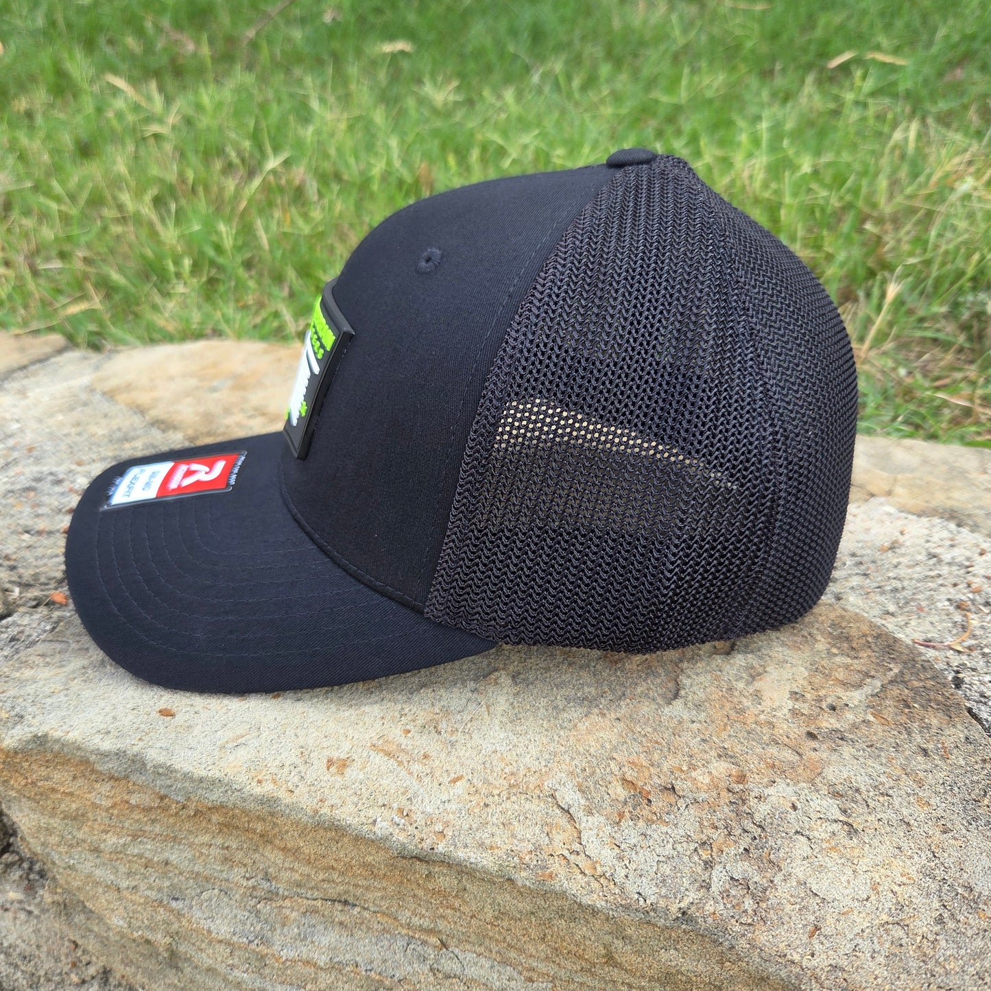 Sacred American PVC Patch | Richardson 110 | SM/MD FLEXFIT | Fitted Cap