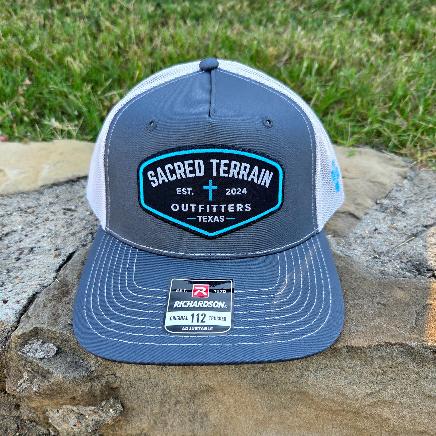 Sacred Shield Richardson 112 Snapback Trucker Black/Graphite OSFM
