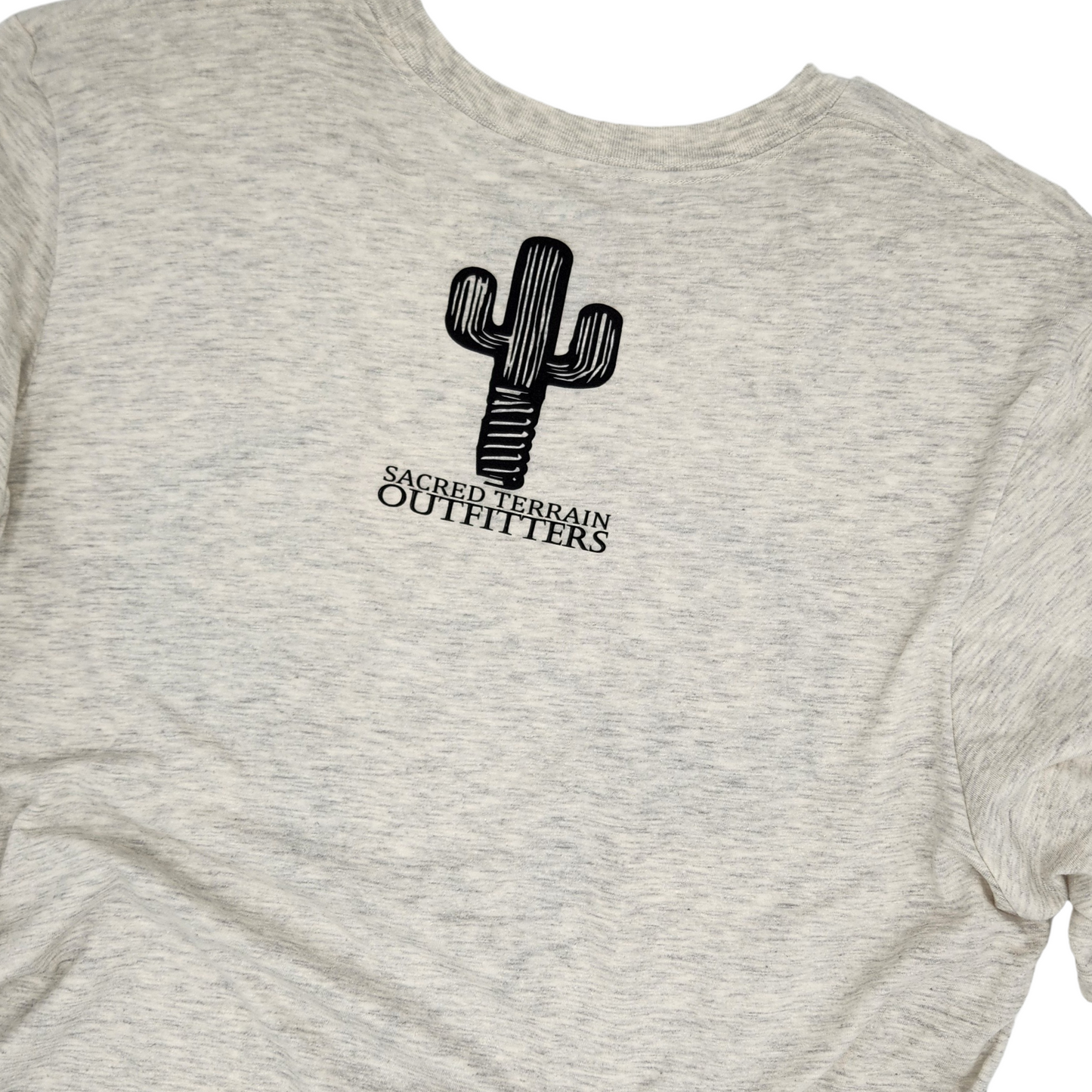 Bison Spring Oatmeal Mens T-shirt