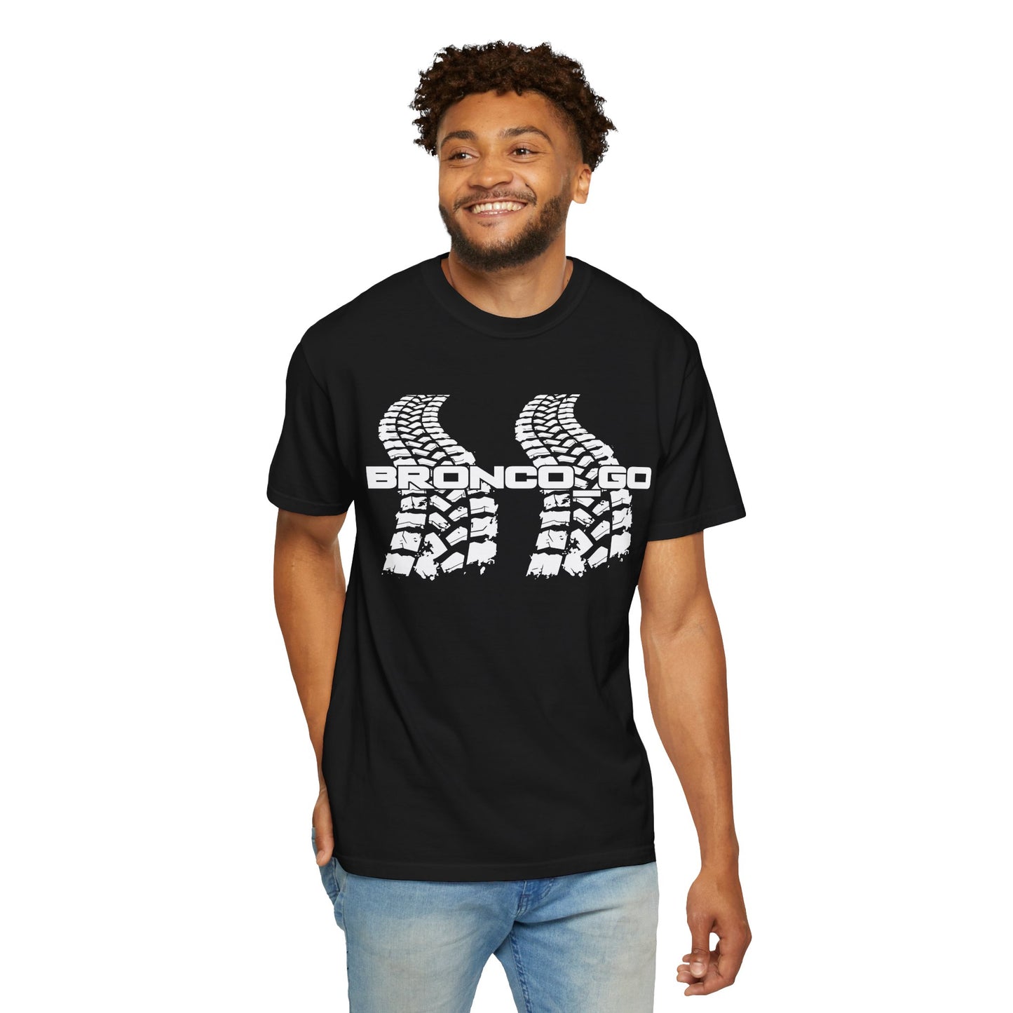 Bronco Go Tire-Track T-Shirt