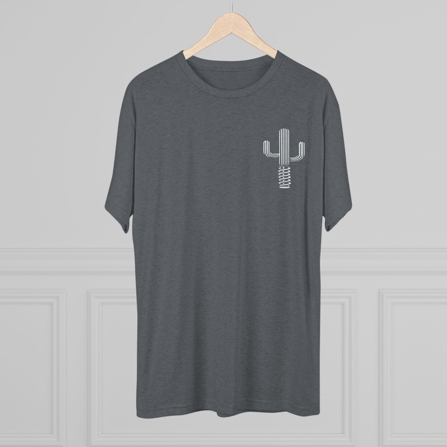 Championship Orange Saguaro Mens Fitted Tee