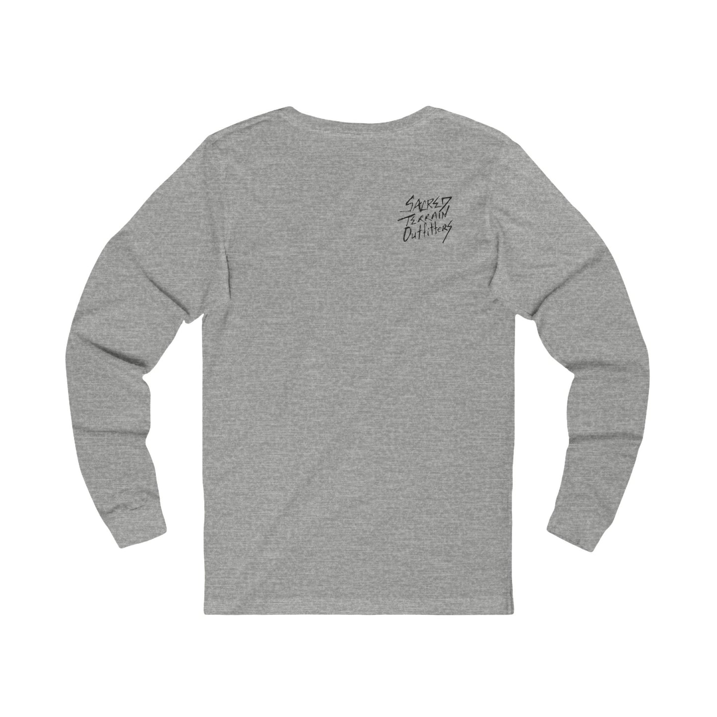 Freedom Cross, Sacred Terrain Outfitters, Unisex Long Sleeve Tee, Trendy Apparel, Casual Wear, Gift for Him/Her, Everyday Clothing