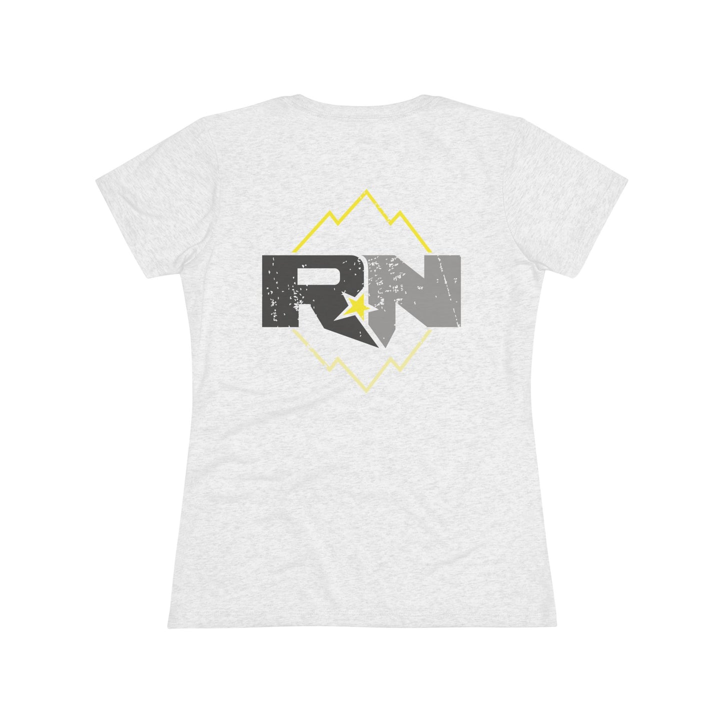 RNation Women’s Triblend Tee - Casual Chic, Daily Wear, Gift for Her, Trendy Graphic Tee, Fitness Fashion, Summer Essential