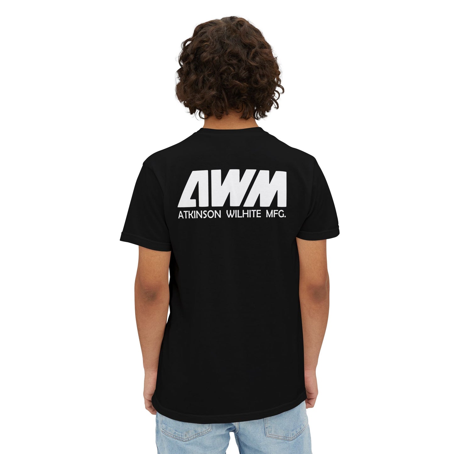 AWM Logo Pocket T-Shirt — Atkinson Wilhite MFG Graphic Tee