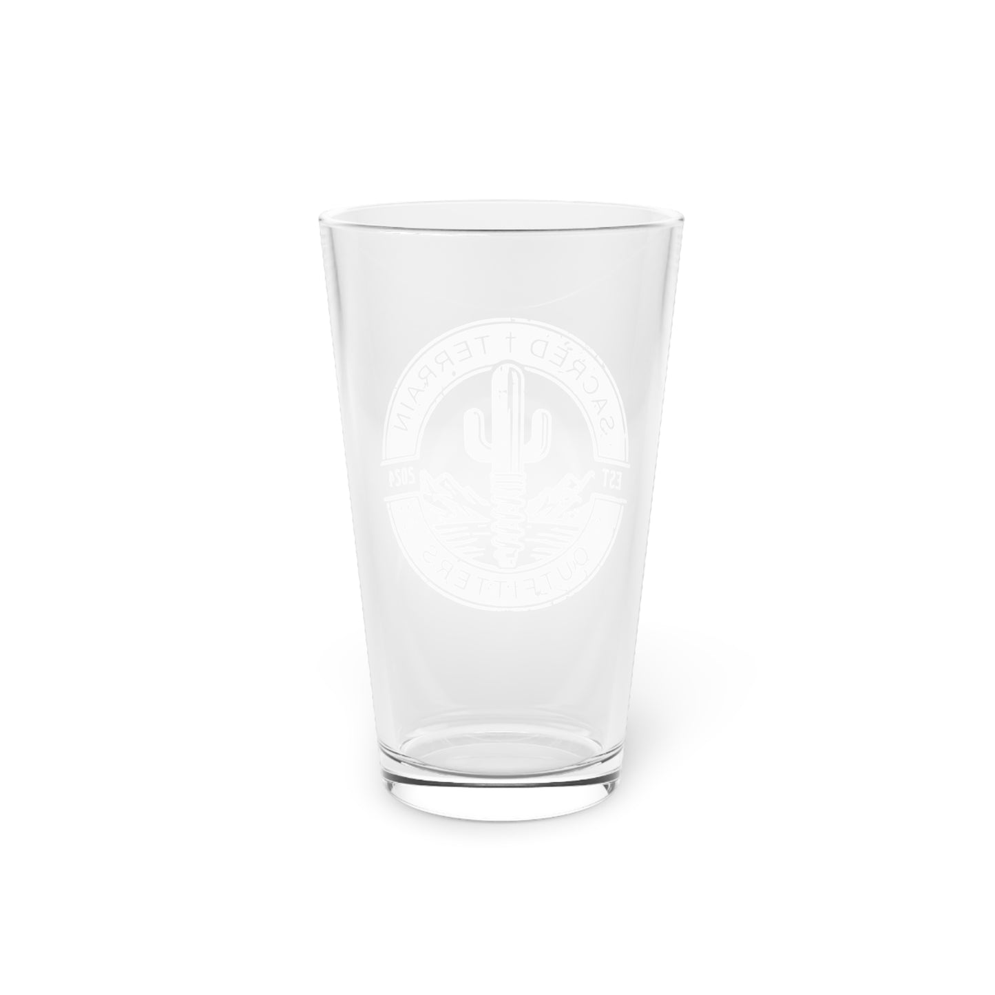 Cactus Crest Pint Glass