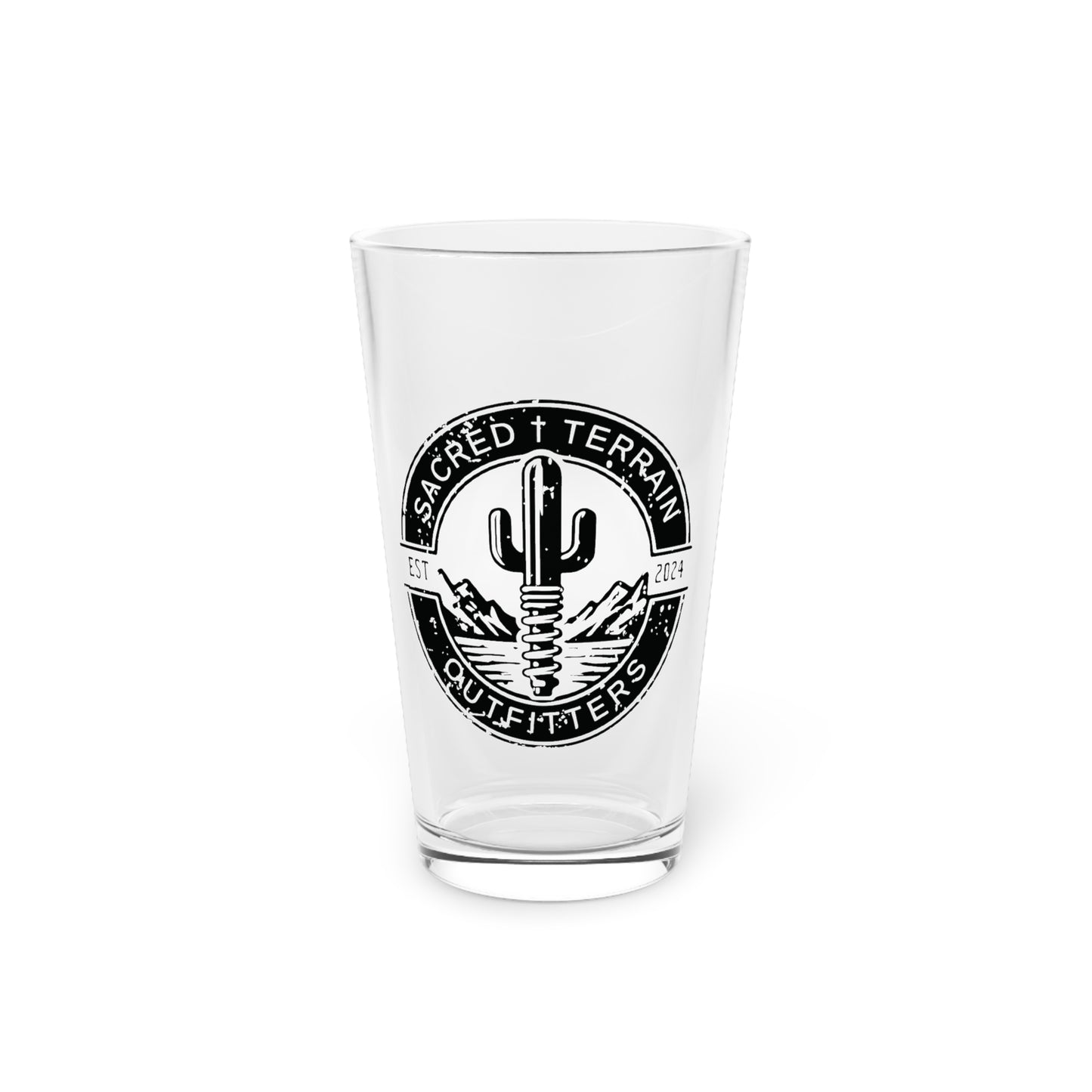 Cactus Crest Pint Glass