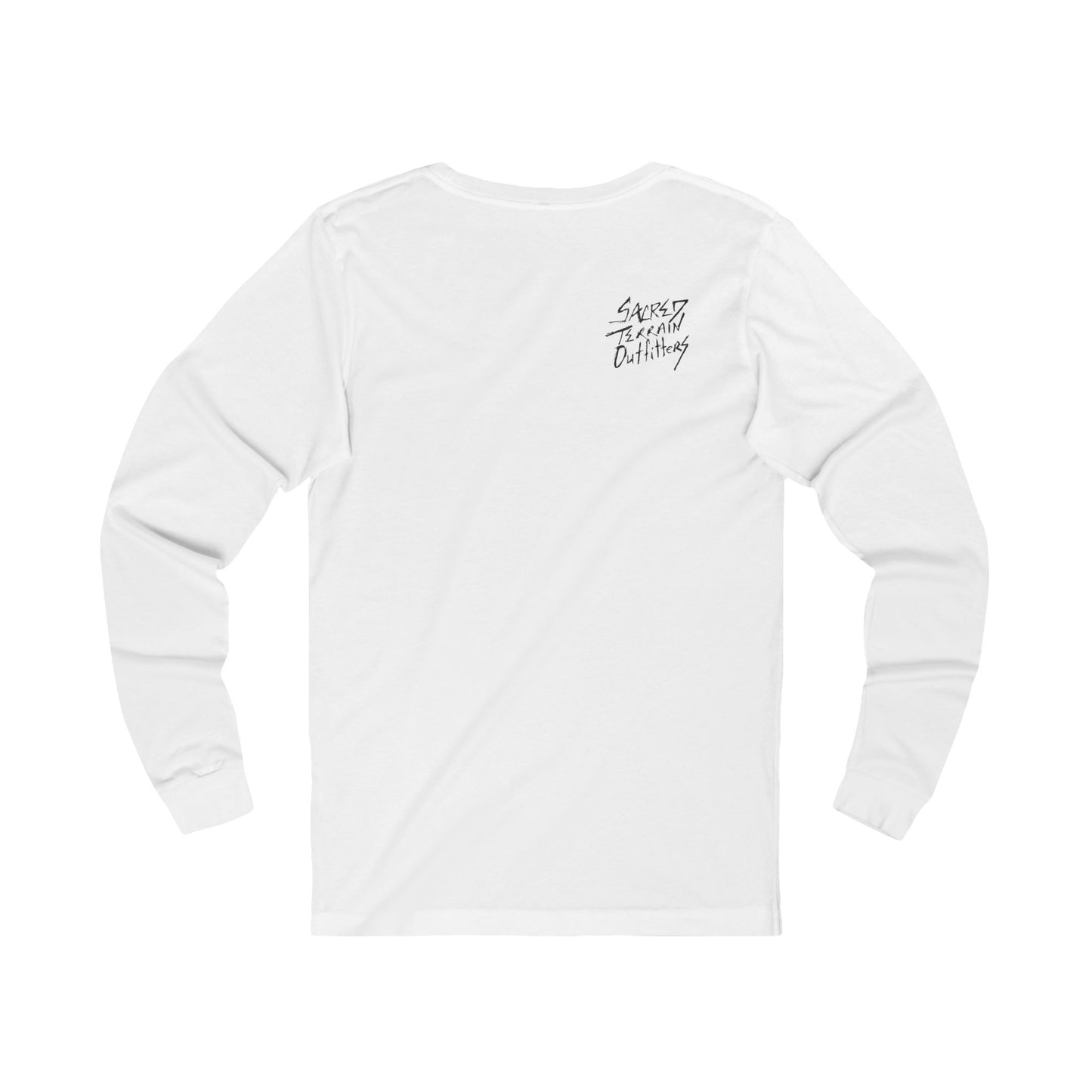 Freedom Cross, Sacred Terrain Outfitters, Unisex Long Sleeve Tee, Trendy Apparel, Casual Wear, Gift for Him/Her, Everyday Clothing
