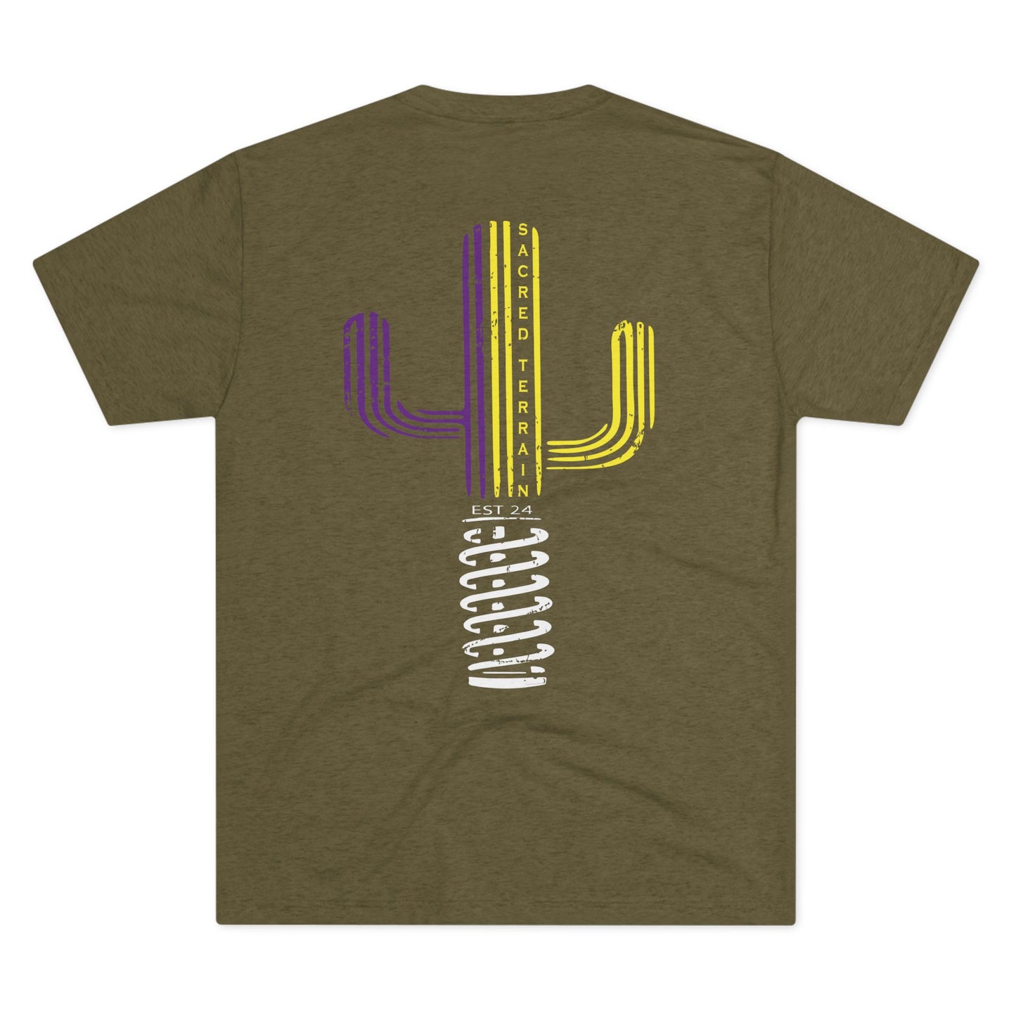 Bayou Saguaro Mens Fitted Tee