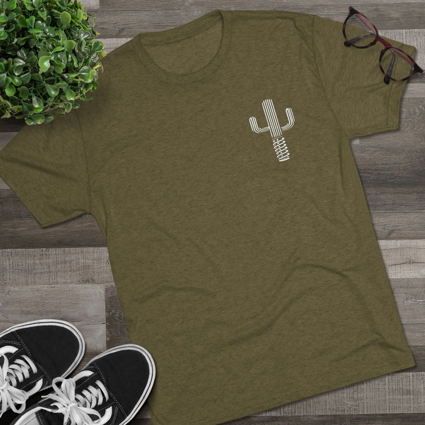 Bayou Saguaro Mens Fitted Tee