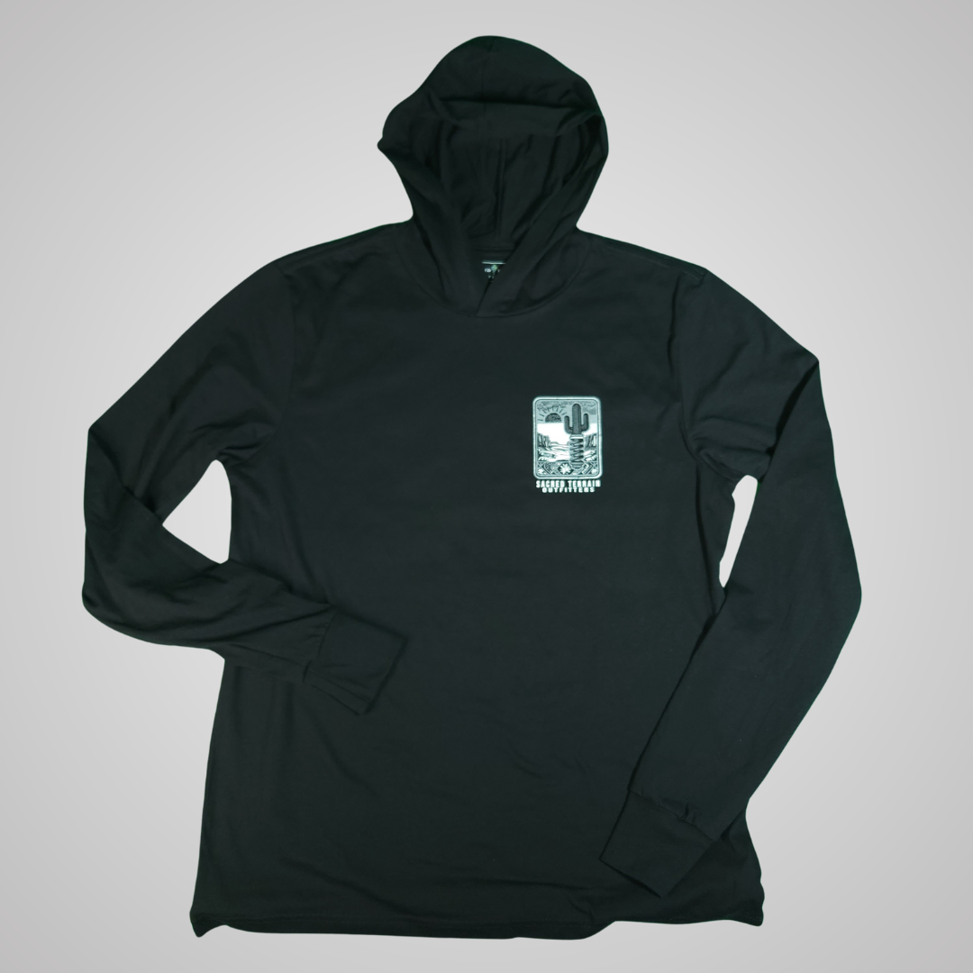 Sacred Saguaro Men Hooded Tee