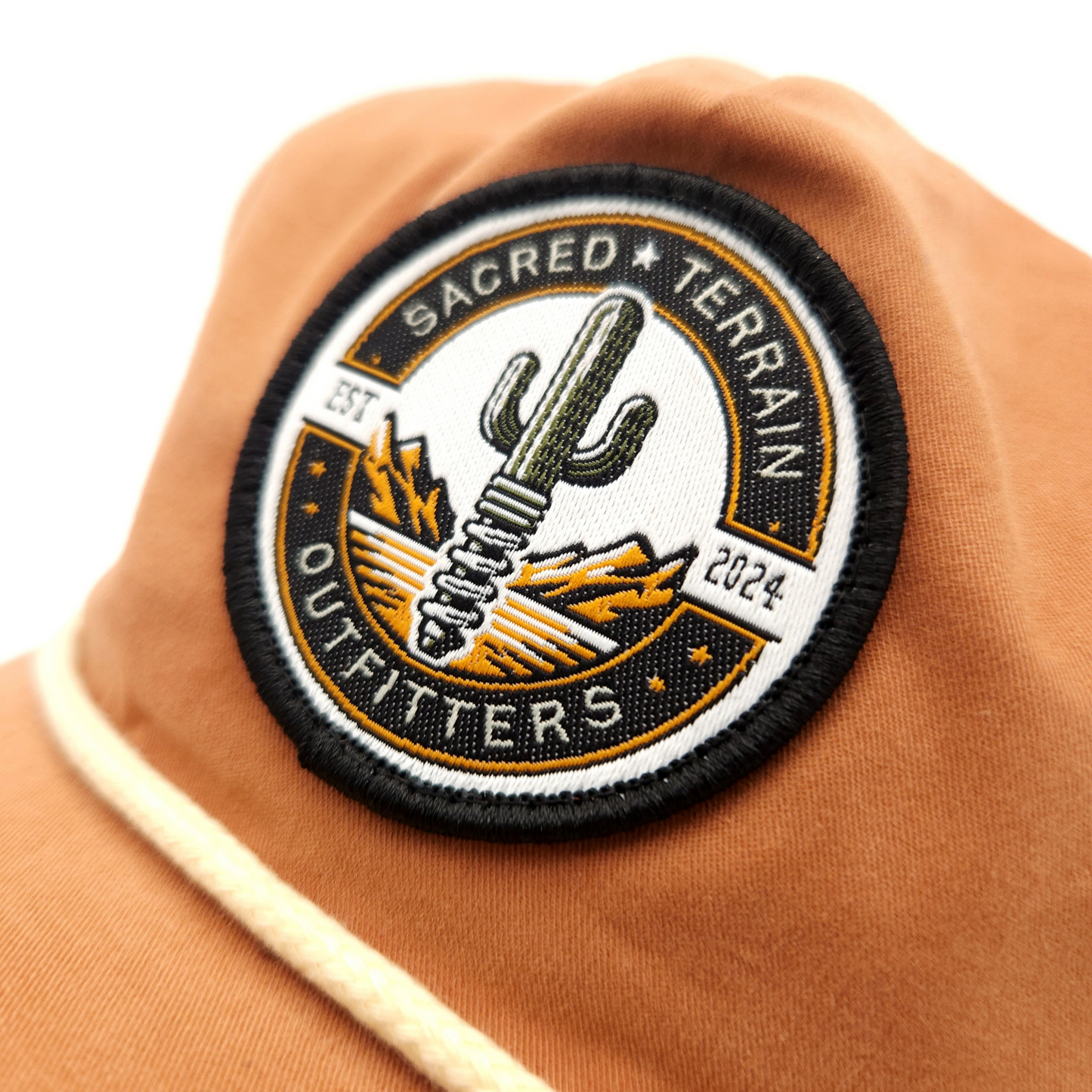 Cactus Crest Championship Orange Dad Cap - Richardson Relaxed Fit Hat