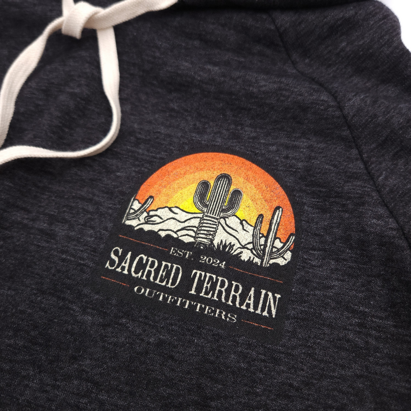 Desert Horizon Hoodie Charcoal