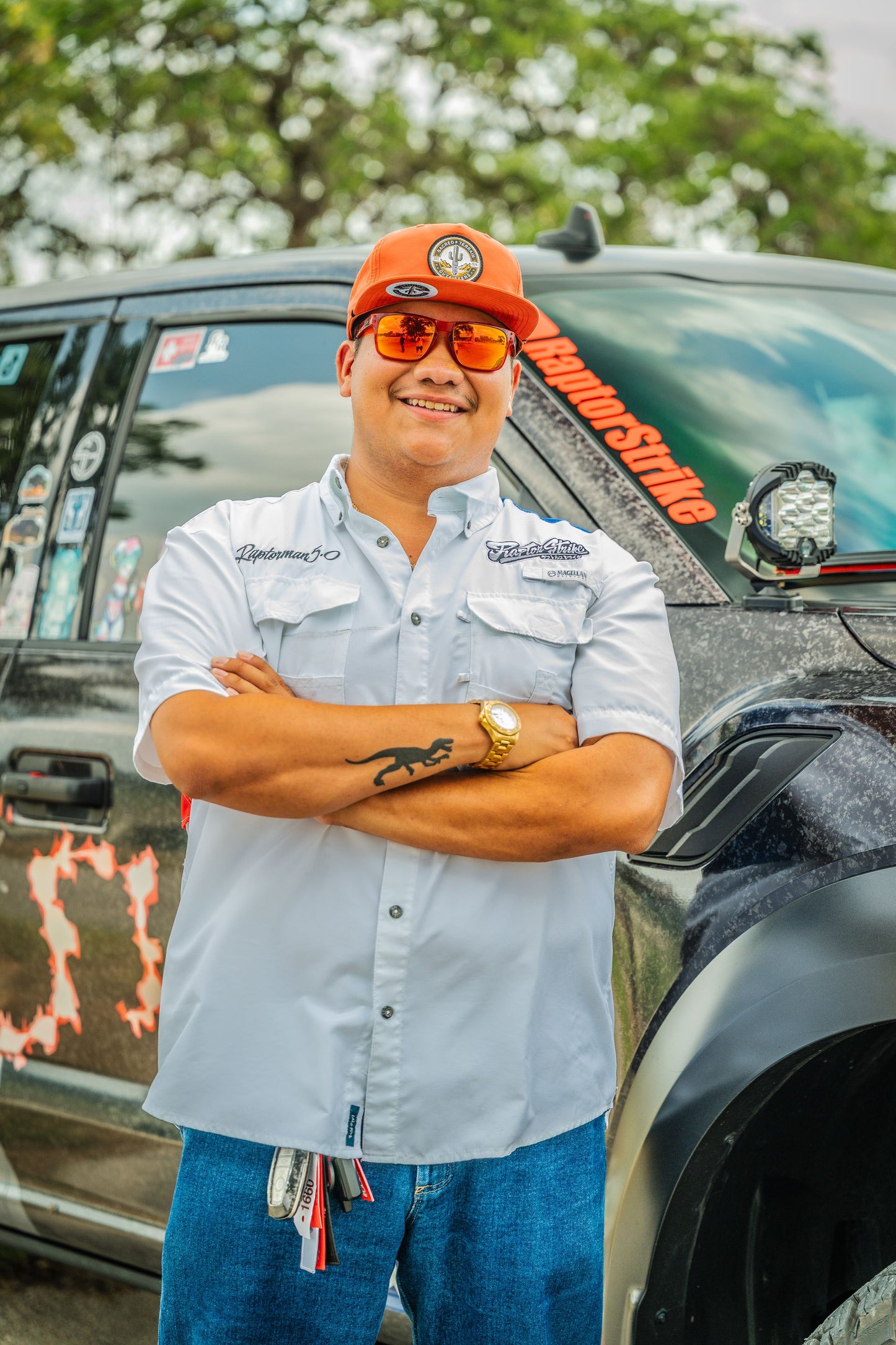 El Jefe 256 Flat Bill Hat - UPF Sun Protection Outdoor Cap