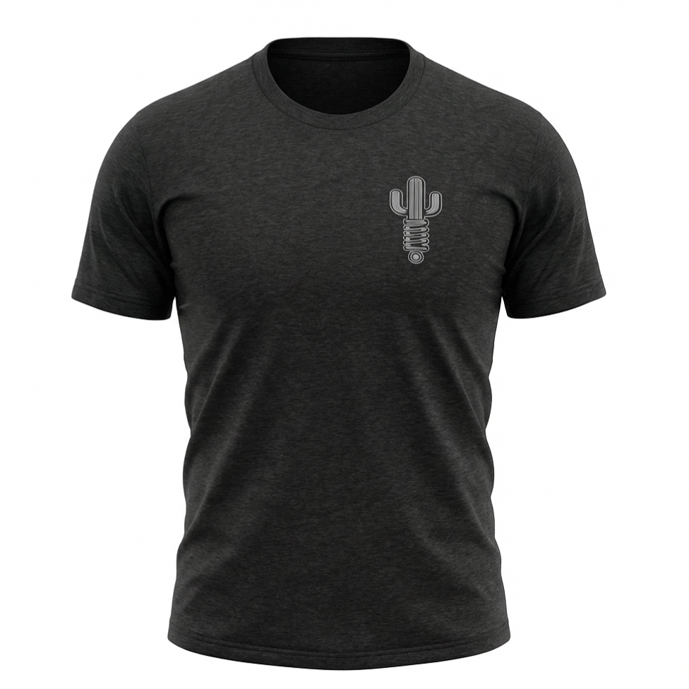 Texas License Plate 'MSS BHVN' T‑Shirt — Rustic Cactus Graphic Tee