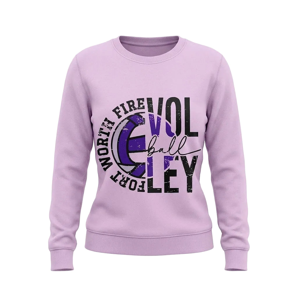Fort Worth Fire Volleyball Sweatshirt