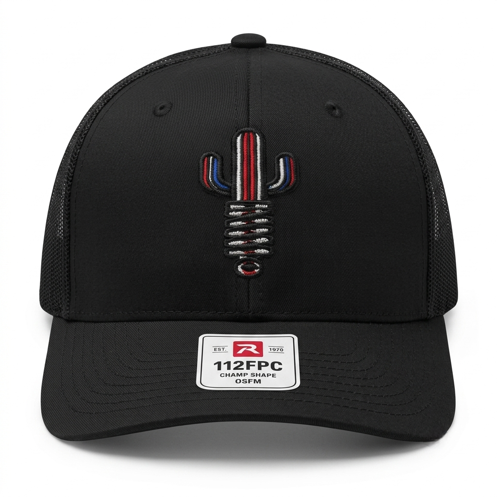 Serape Saguaro Tall Trucker
