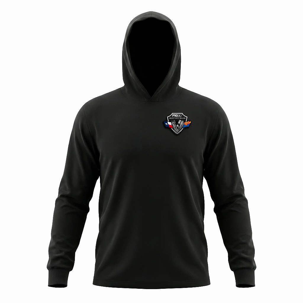 TSW LIGHT WEIGHT HOODED TEE | SACRED TERRAIN OUTFITTERS