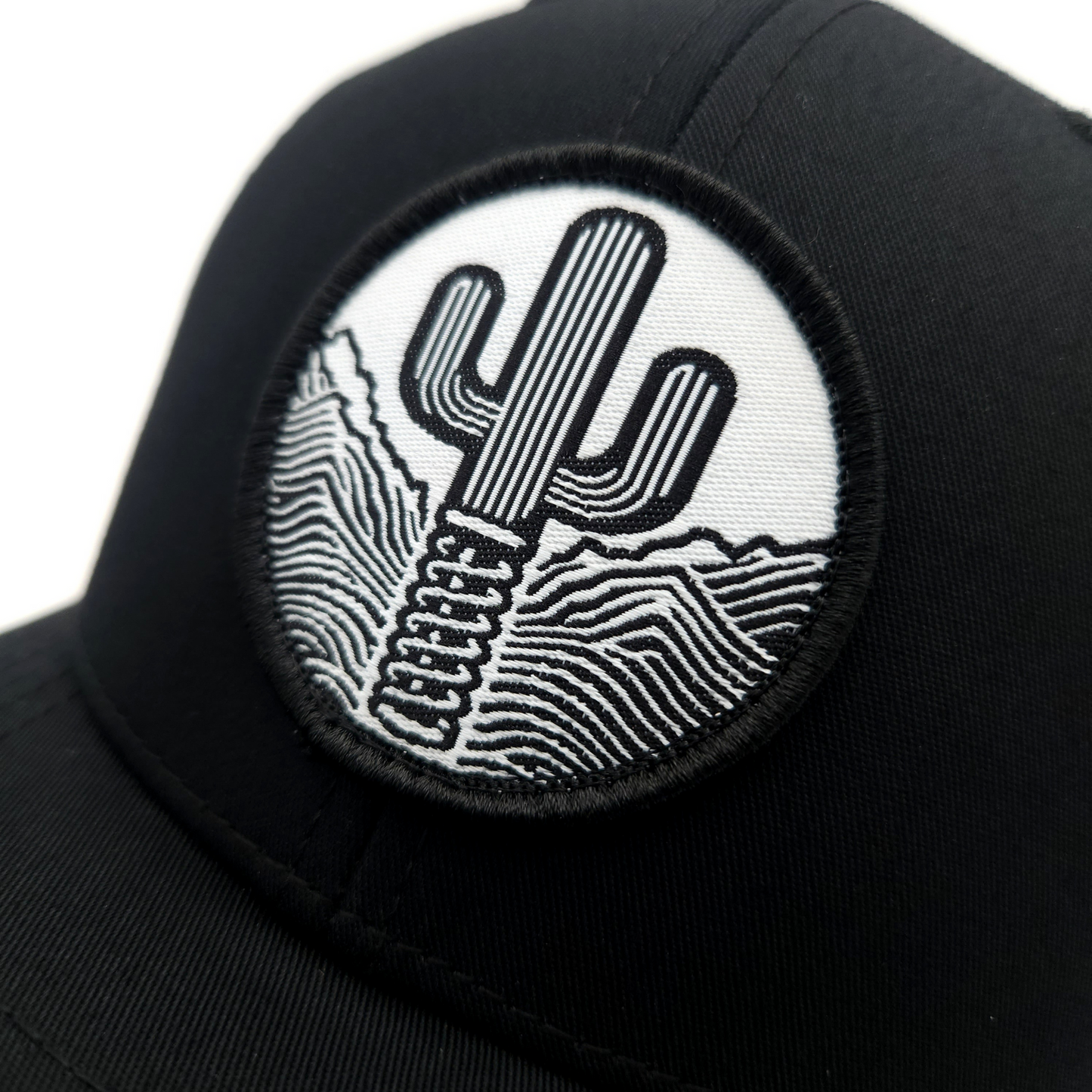 Sacred Stitches 312 Solid Black - Richardson Snapback with Woven Patch