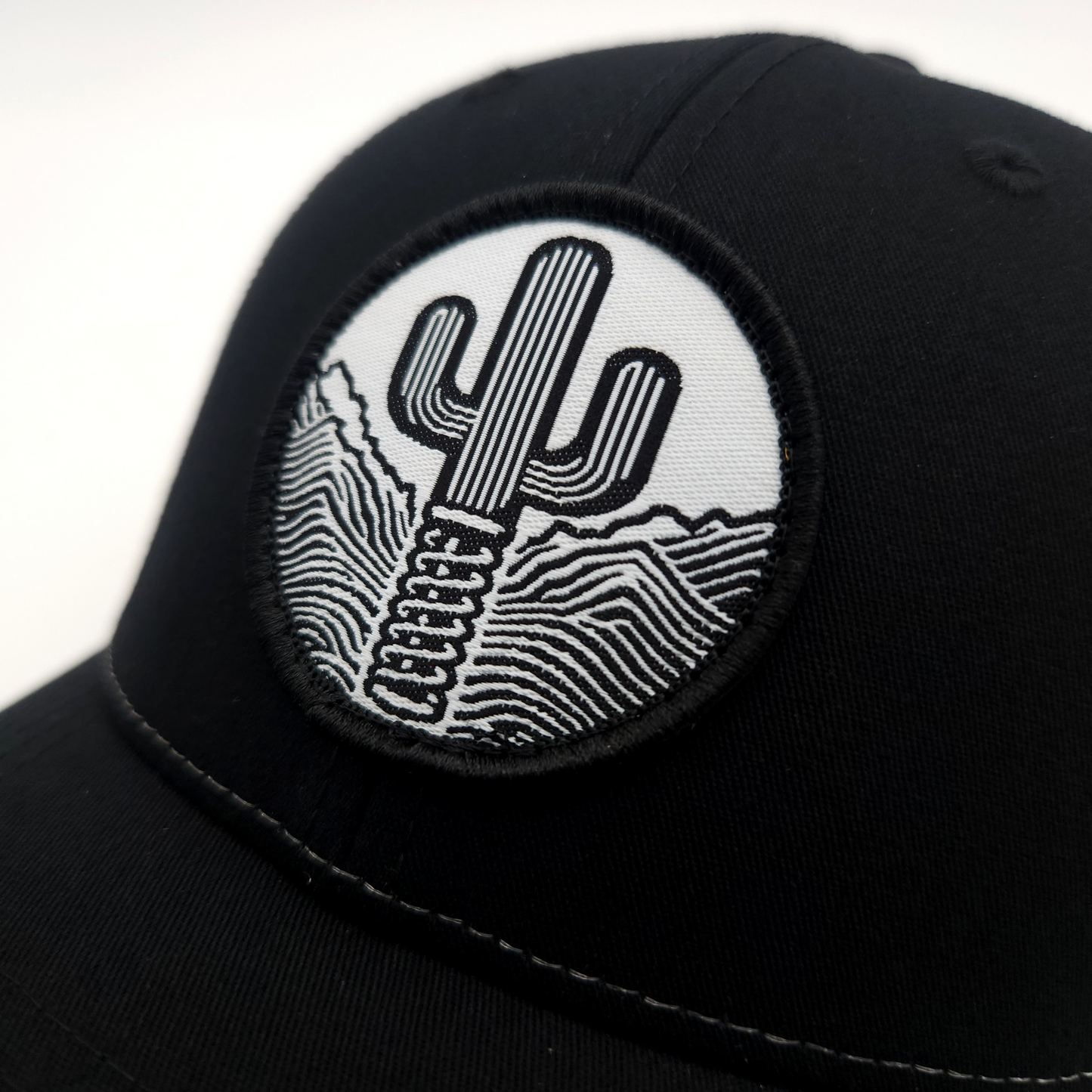 Sacred Stitches 115 Low Pro Trucker Hat - Richardson Cap with Woven Patch