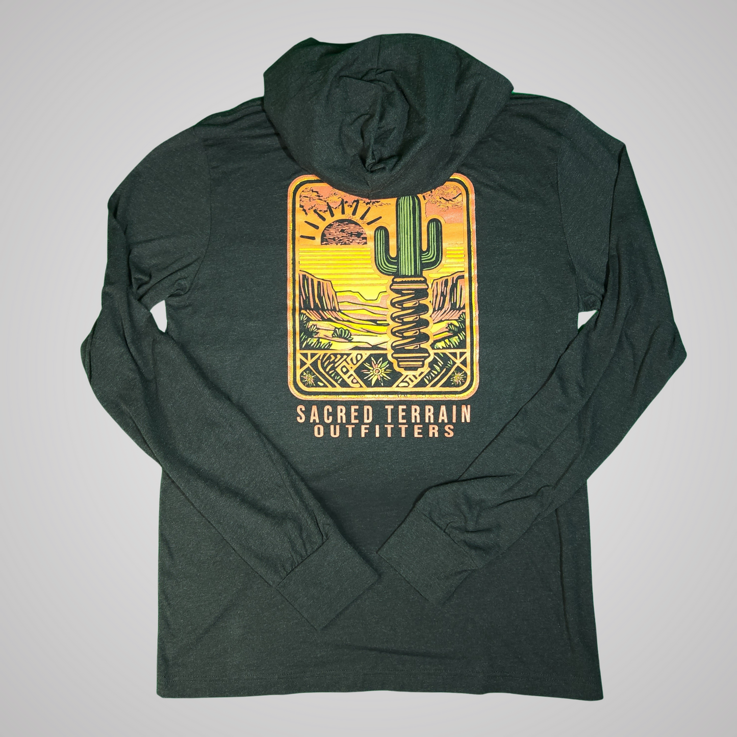 Men's Sacred Saguaro Hooded T-Shirt