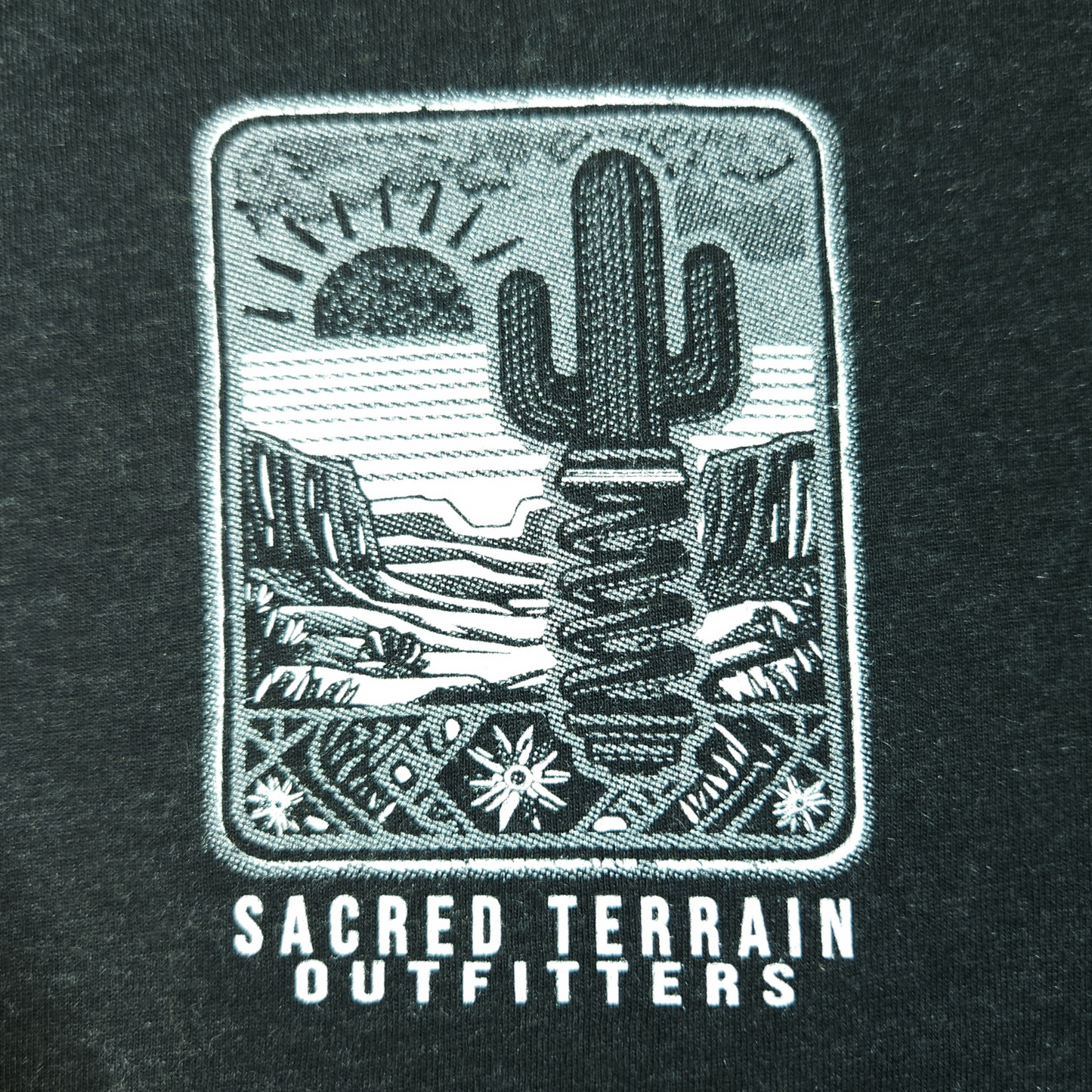 Men's Sacred Saguaro Hooded T-Shirt