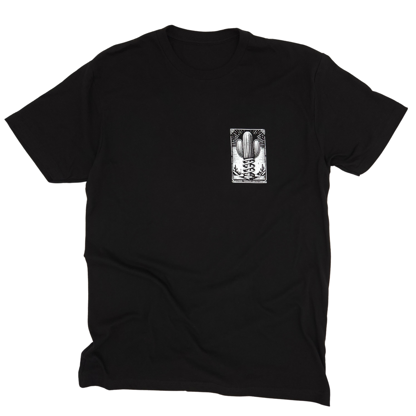 Coil-Over Black Men's T-Shirt