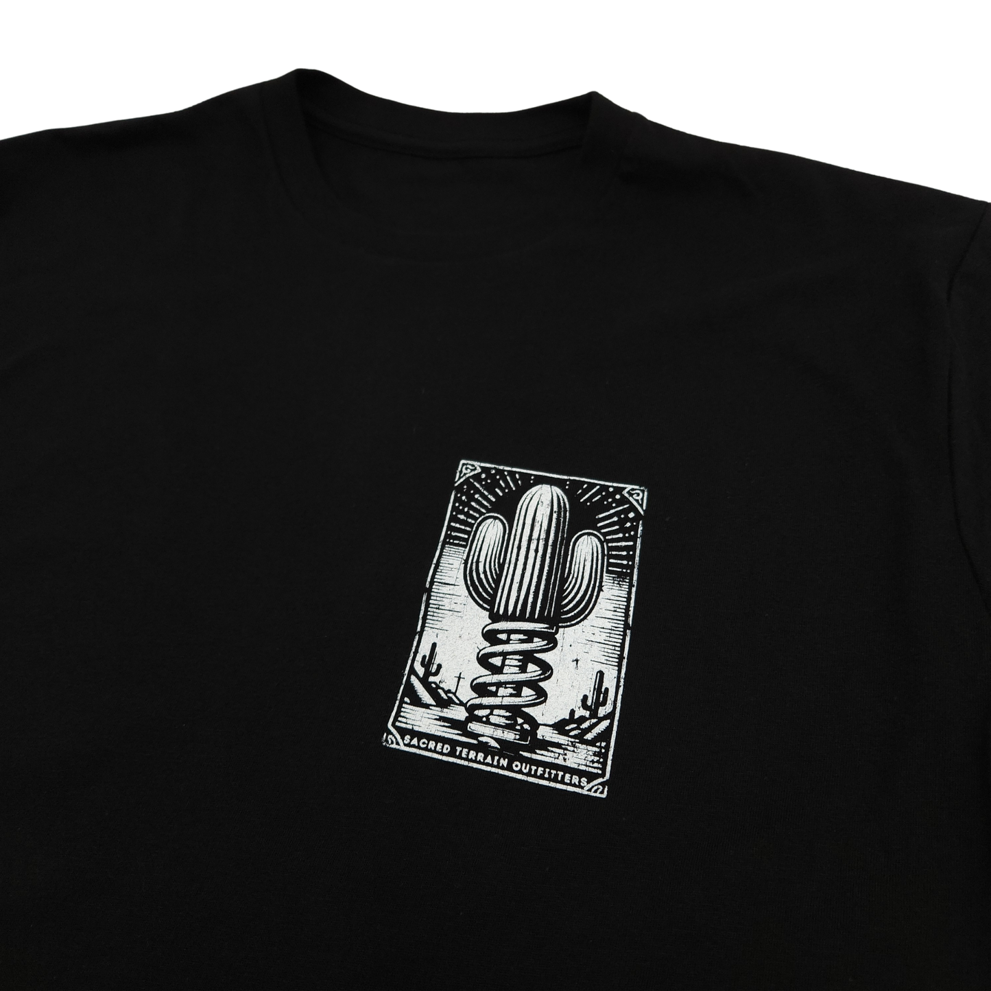Coil-Over Black Men's T-Shirt