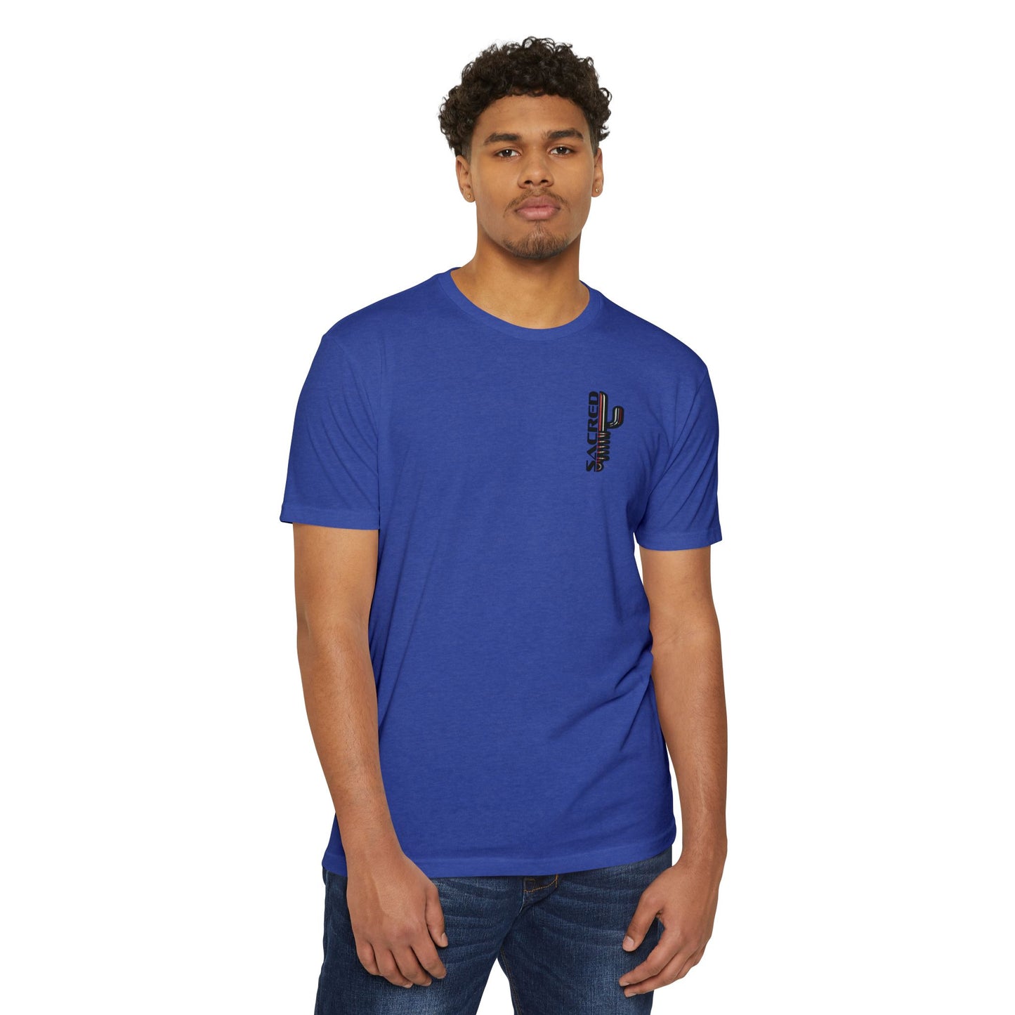 Sacred Serape — Retro Desert Graphic Tee Larger sizes