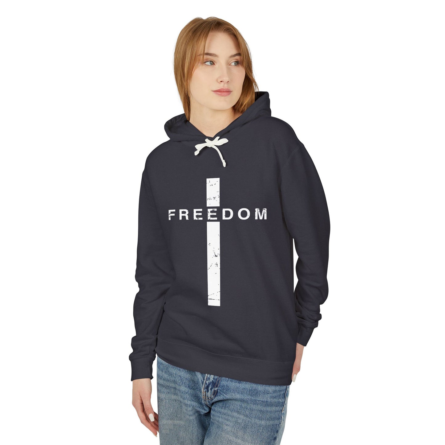 Freedom Cross Lightweight Hoodie - Sacred Terrain Outfitters