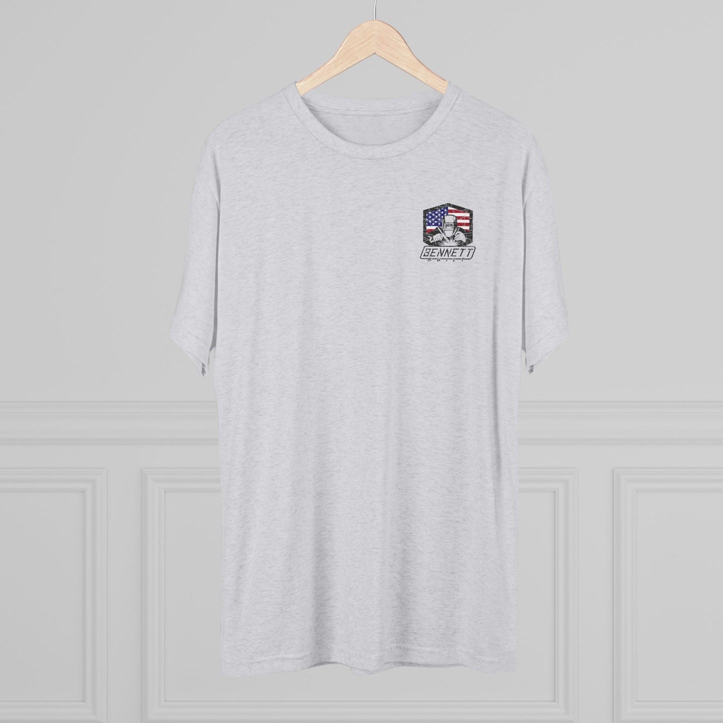 Bennett Built Option B — American Flag Welder Shirt