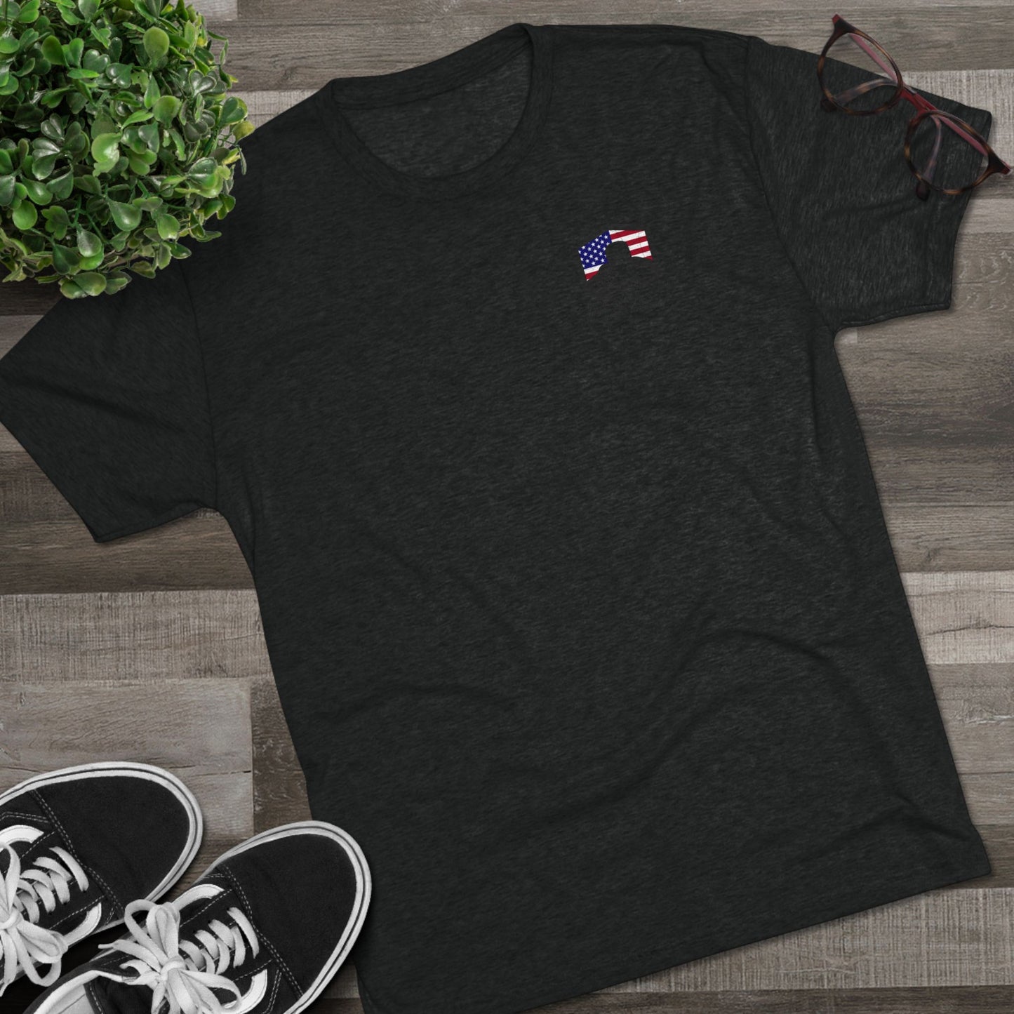 Bennett Built Option B — American Flag Welder Shirt