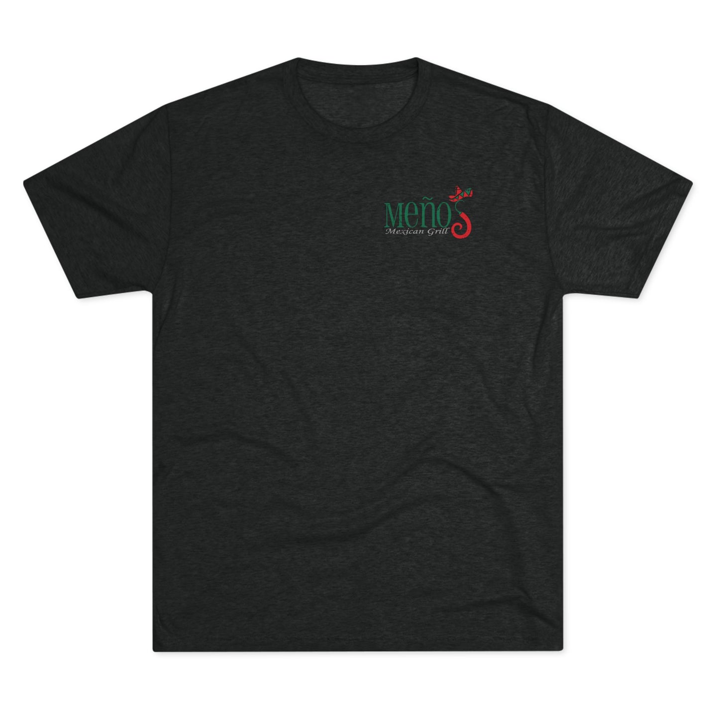 Meños Mexican Grill T‑Shirt — 'Dine Like You're On Vacation' Cactus & Lime Tee