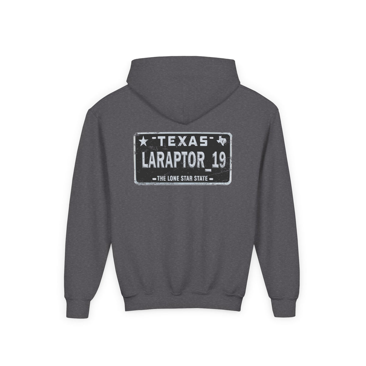 La_Raptor Lic Plate Kids Hoodie