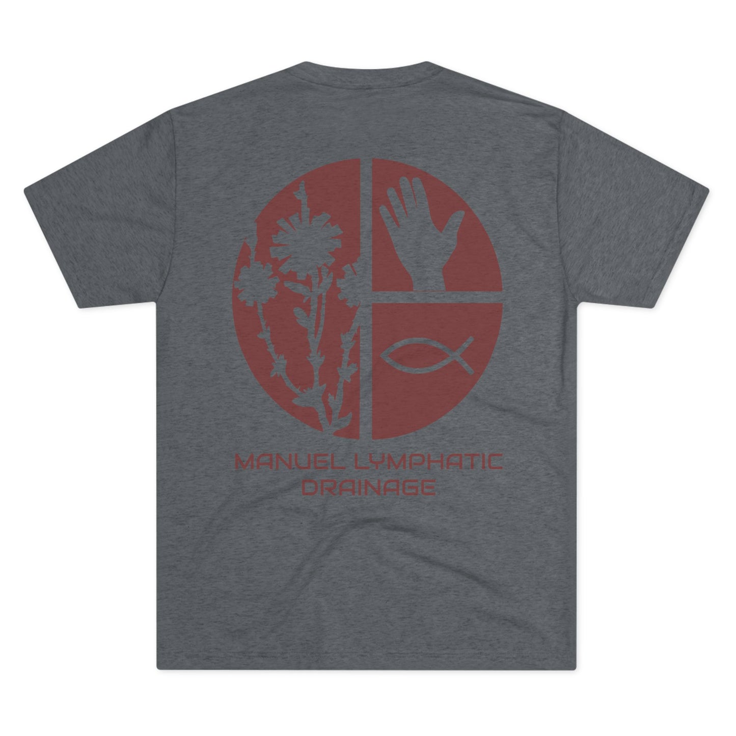 Crew Tee — Manuel Lymphatic Drainage Graphic T‑Shirt